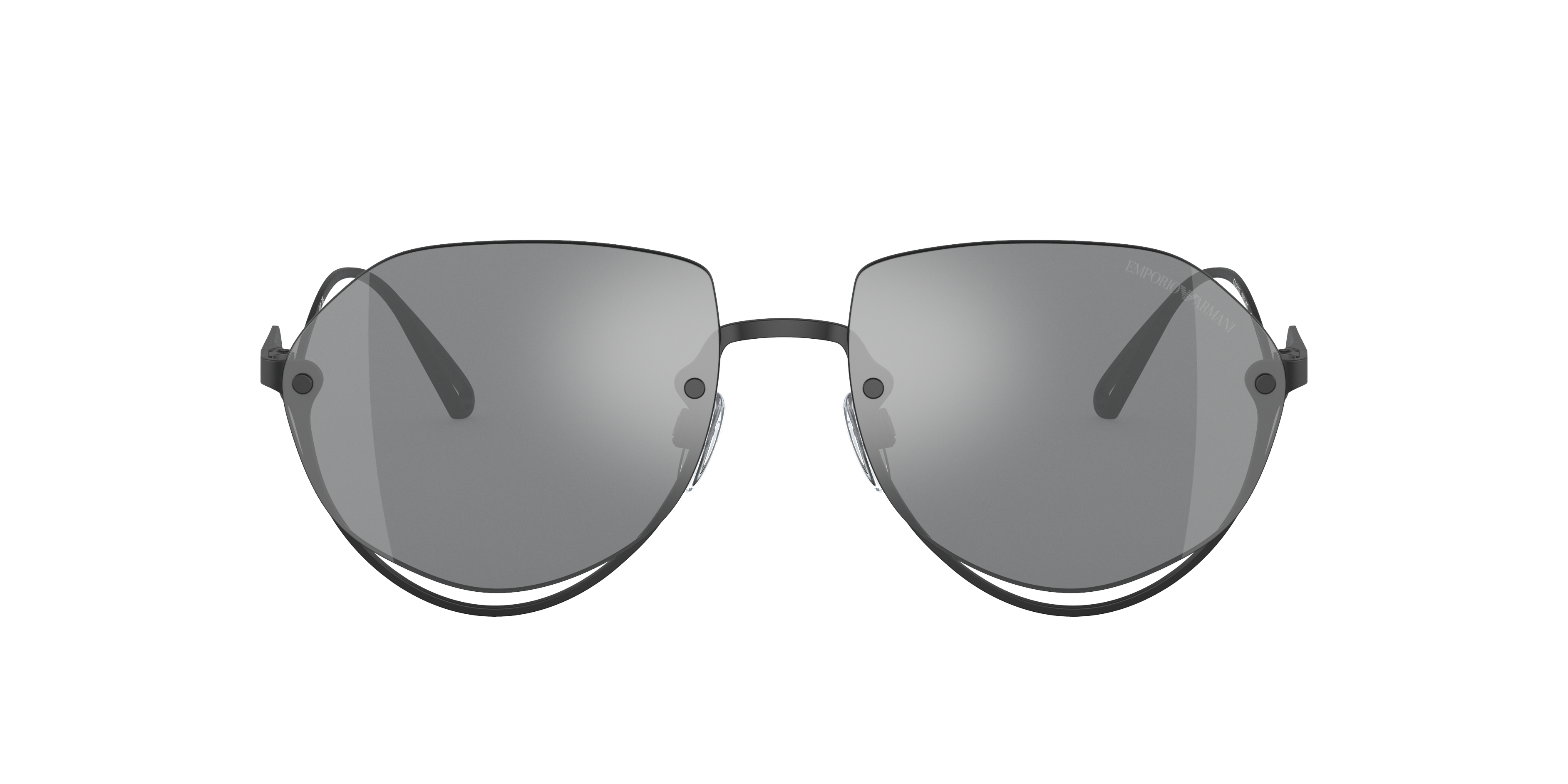 Shop Emporio Armani Man Sunglass Ea2137 In Grey Mirror Silver