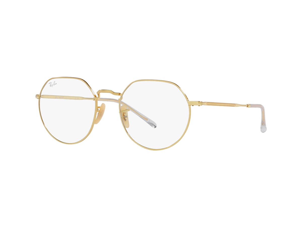 Ray-Ban RB3565 Jack Transitions® 53 Clear/Blue & Gold