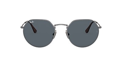 Ray-Ban RB8165 Jack Titanium 51 Blue & Gunmetal Sunglasses