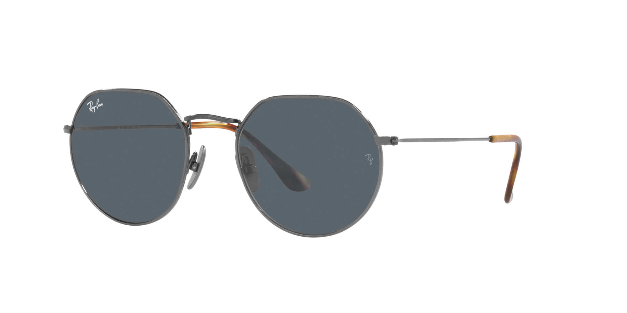 Ray-Ban RB4098 Jackie Ohh II Transparent 60 Dark Grey & Transparent Blue  Polarized Sunglasses | Sunglass Hut USA