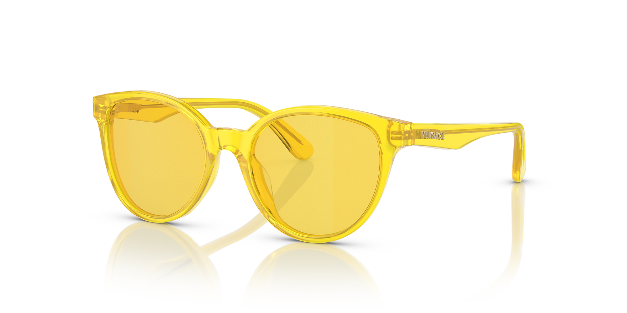 Versace VK4427U Kids 46 Yellow Mirror Red & Transparent Fluo Yellow