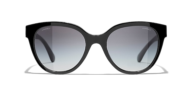 Chanel Butterfly Sunglasses CH5414 54 Brown & Black & Beige