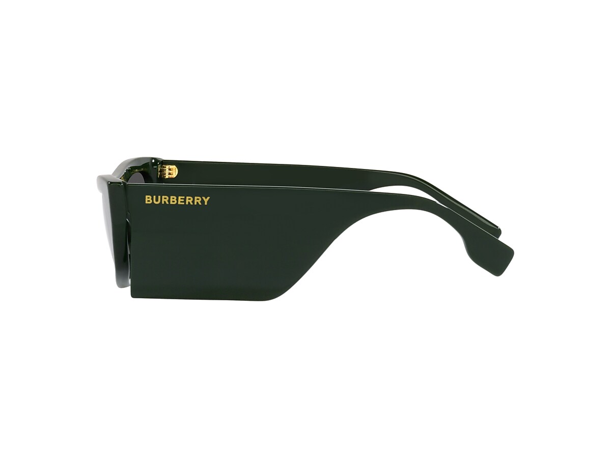 Burberry BE4385 Palmer 55 Dark Grey & Green Sunglasses | Sunglass ご確認お願い致します