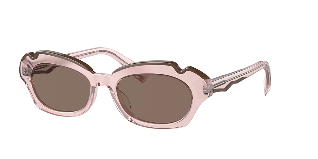 Monture De Lunettes Alain Mikli M0319 Bronze/Marron Carrée - Métal & Acétate - Neuf Sans Étiquette
