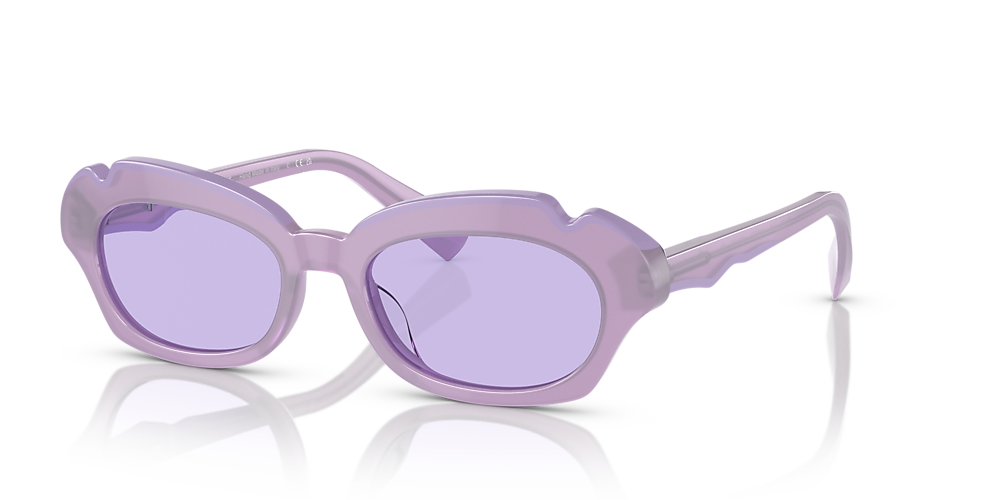 Alain Mikli A05071 53 Violet Opal Purple Lilac Sunglasses