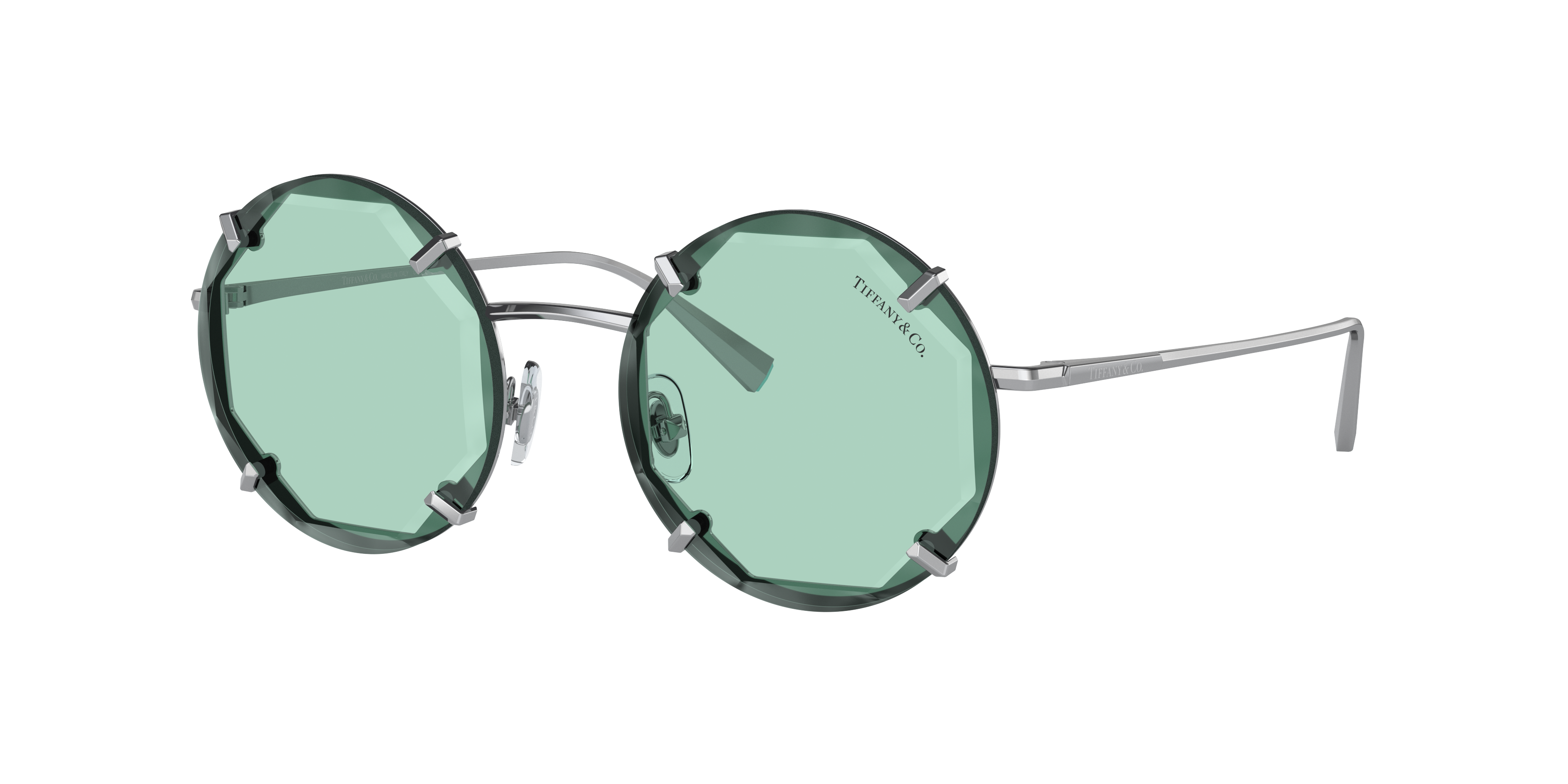 Shop Tiffany & Co . Woman Sunglass Tf3091 In Light Azure