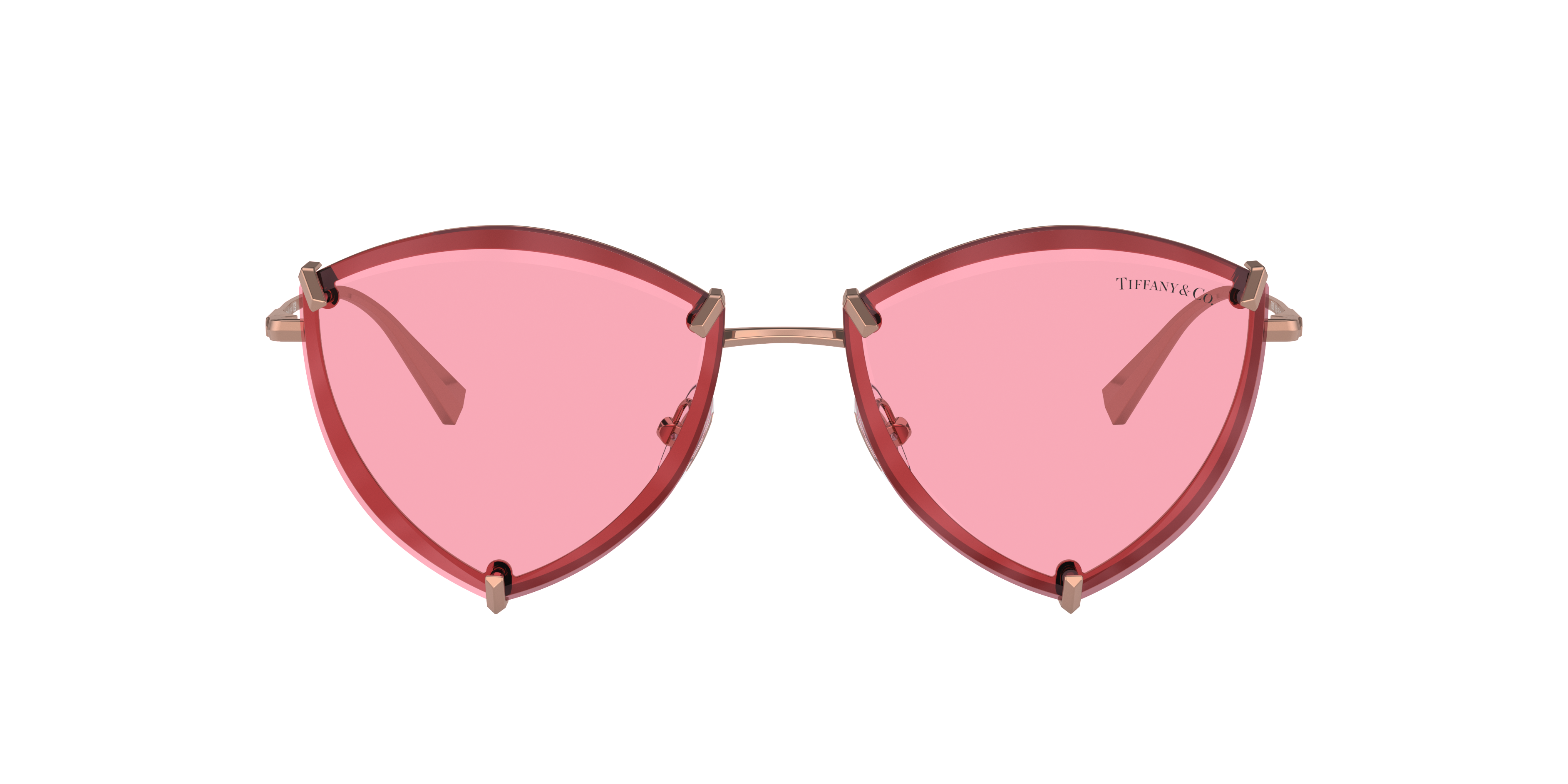 Shop Tiffany & Co . Woman Sunglasses Tf3090 In Pink