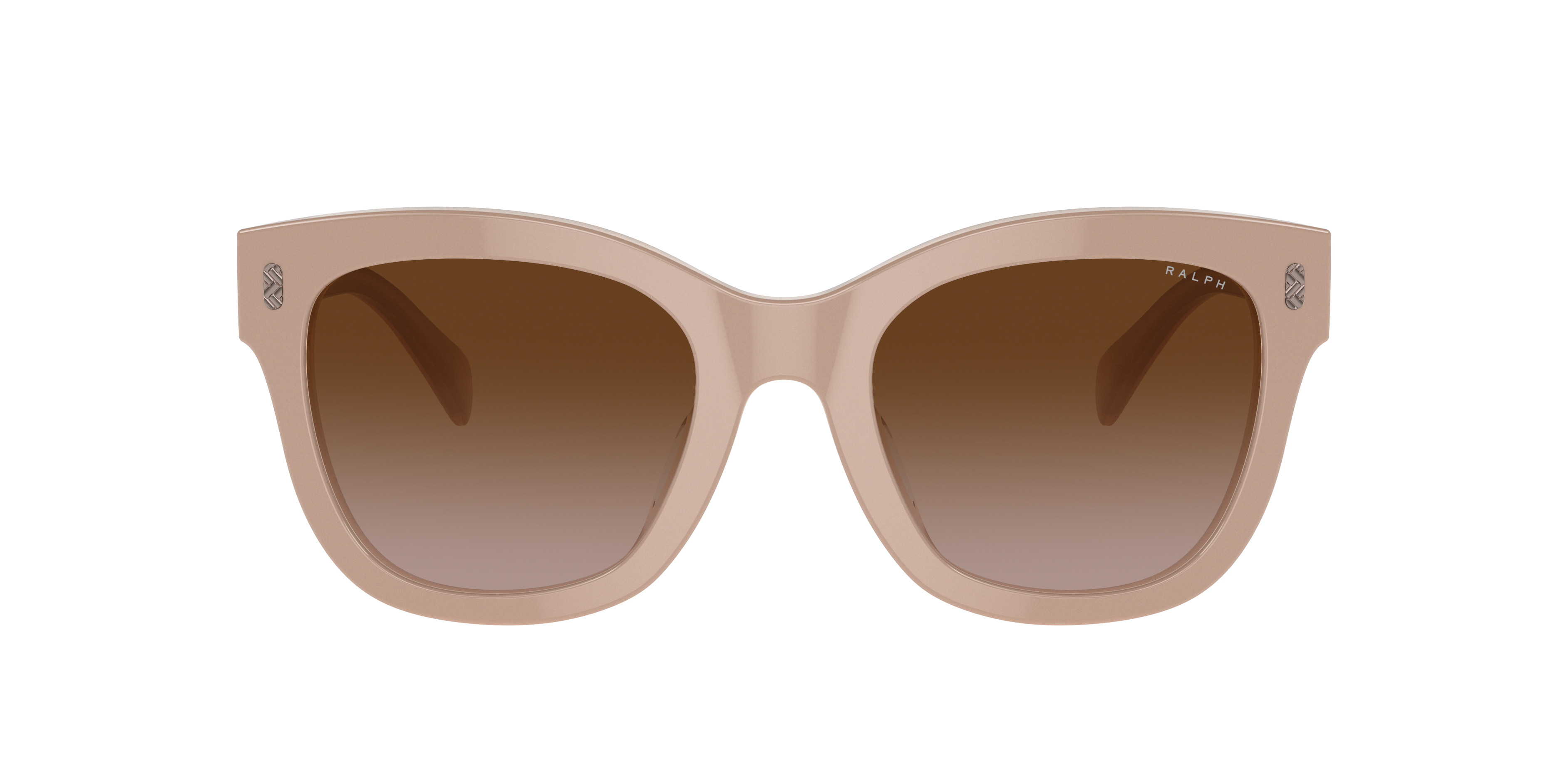 Shop Ralph Woman Sunglass Ra5301u In Gradient Brown