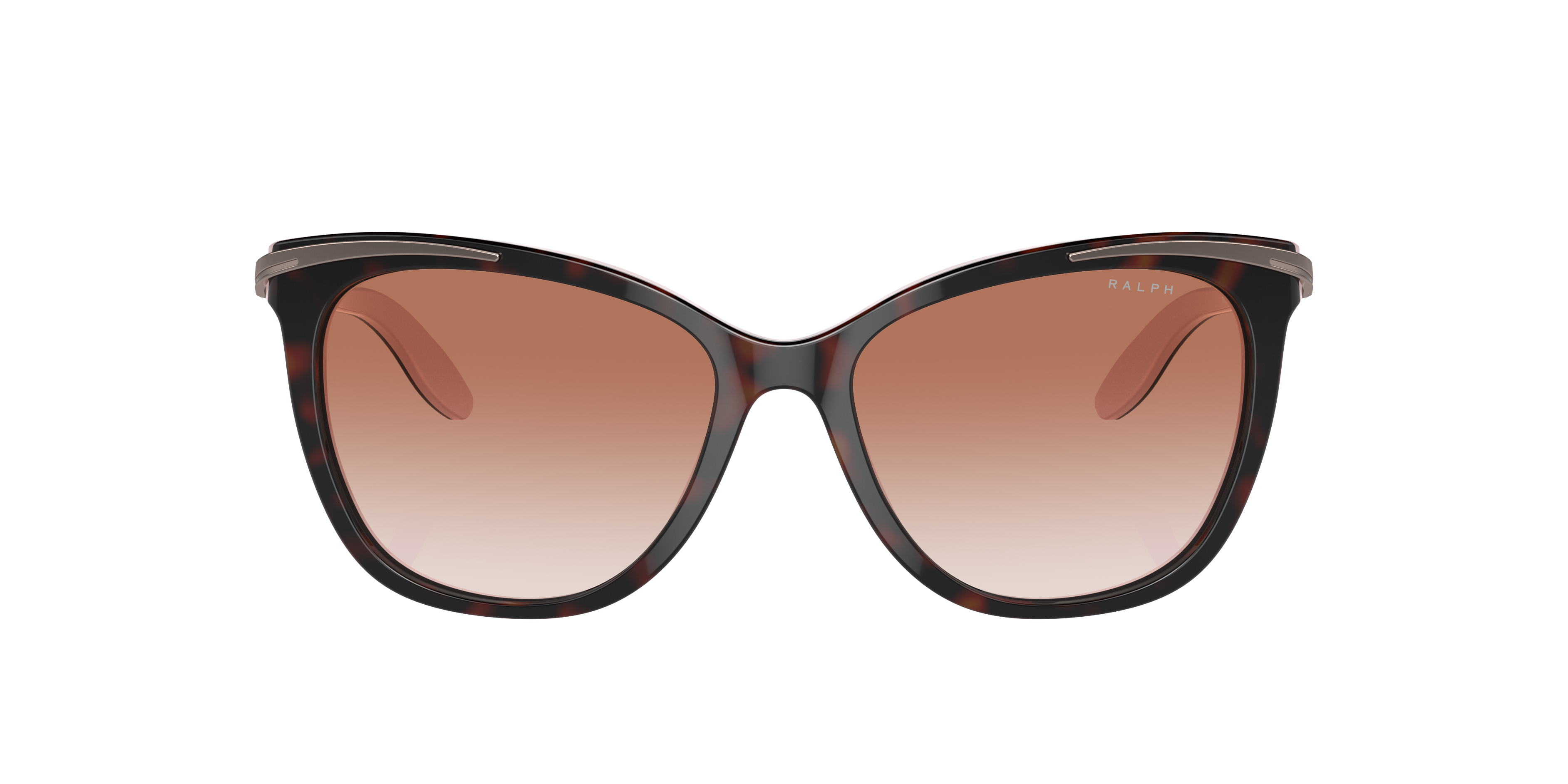 RALPH RA5203 Havana Rose - Lunette de Soleil pour Femme - verres Dégradé  Marron