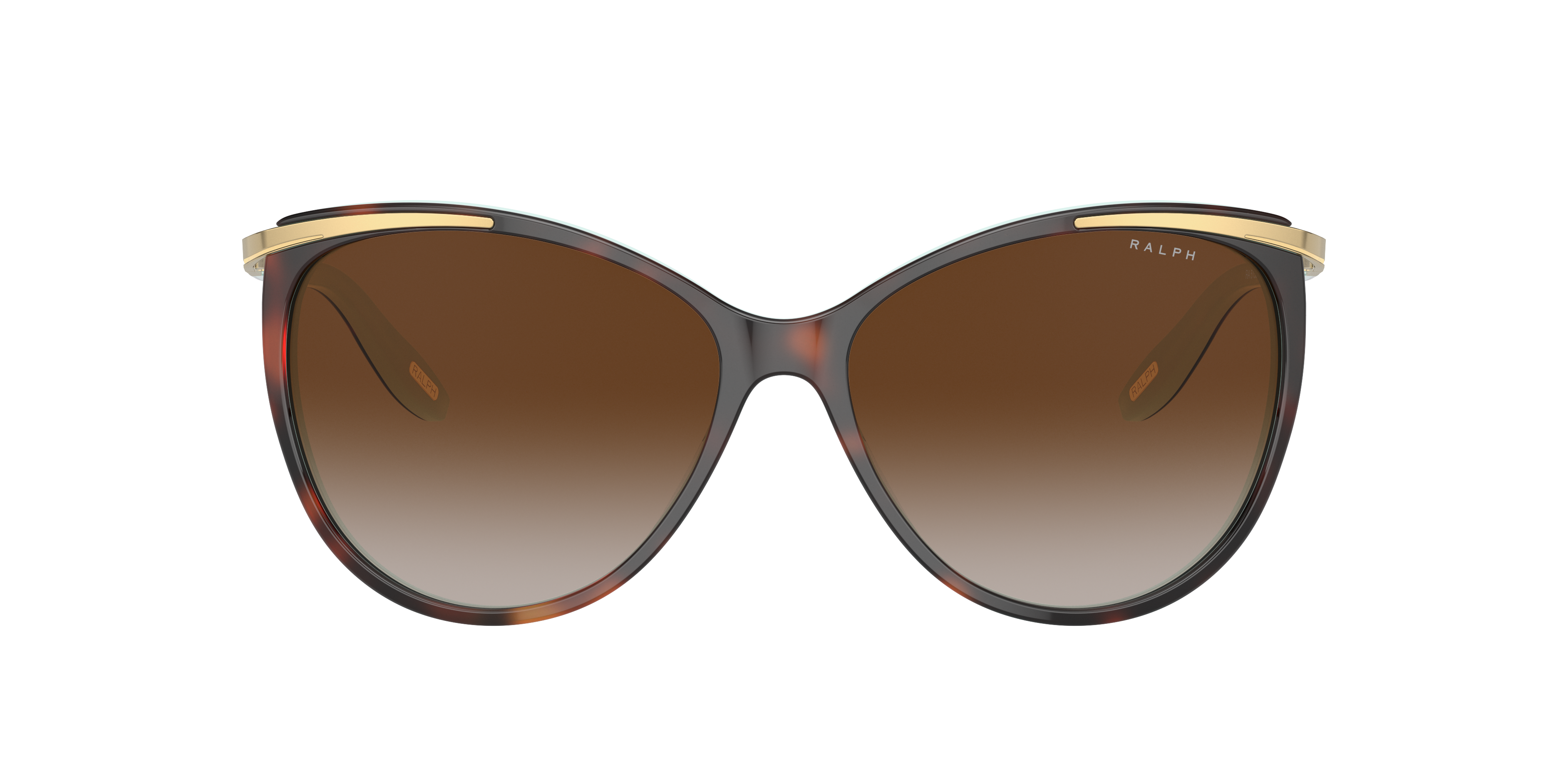 Shop Ralph Woman Sunglasses Ra5150 In Gradient Brown