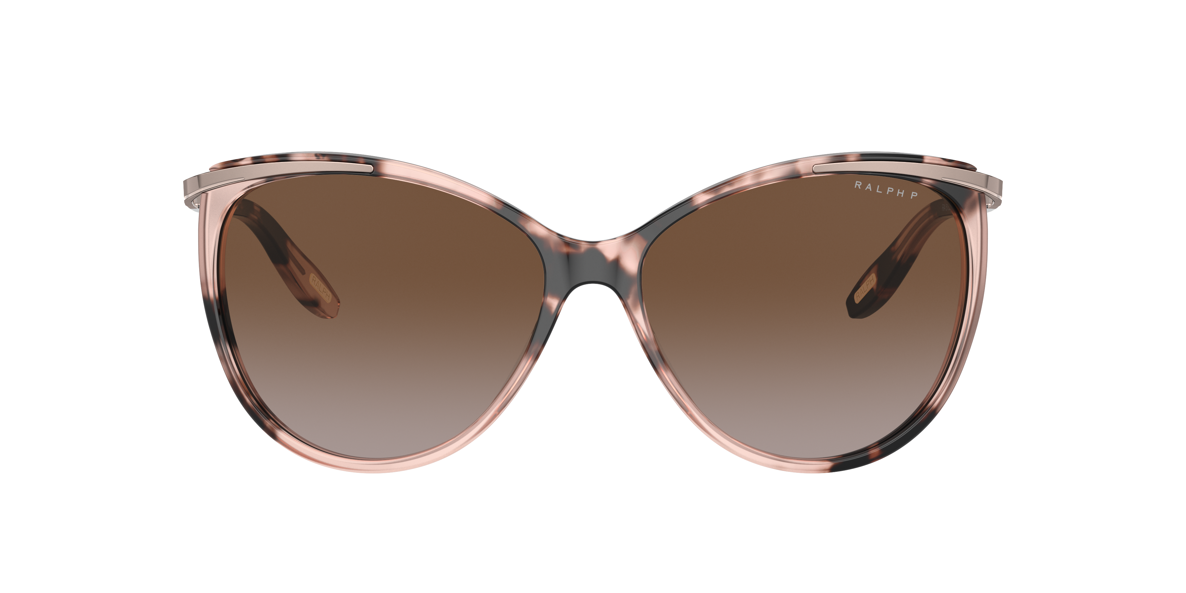 Shop Ralph Woman Sunglasses Ra5150 In Polar Gradient Brown