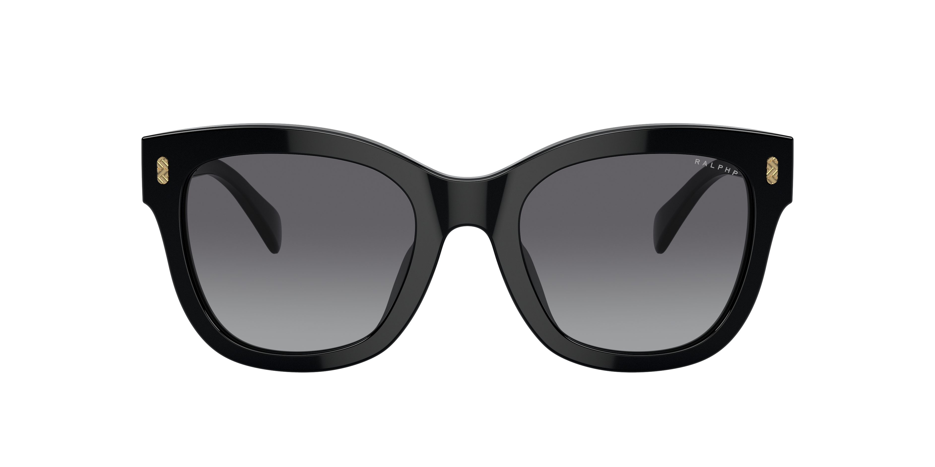 Shop Ralph Woman Sunglasses Ra5301u In Gradient Polarized Grey