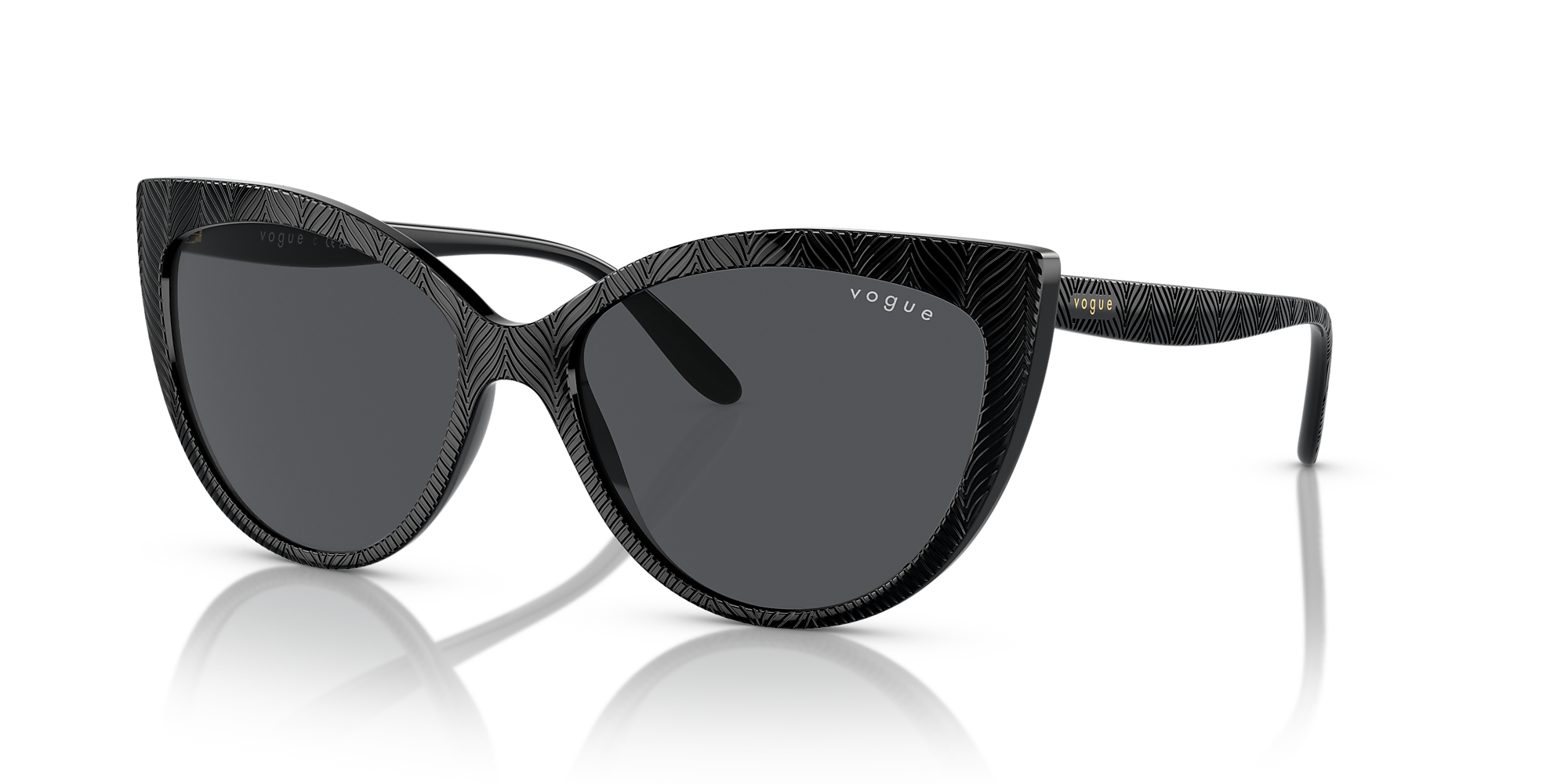 Vogue Eyewear VO5484S 57 Dark Grey & Black Sunglasses Sunglass Hut USA