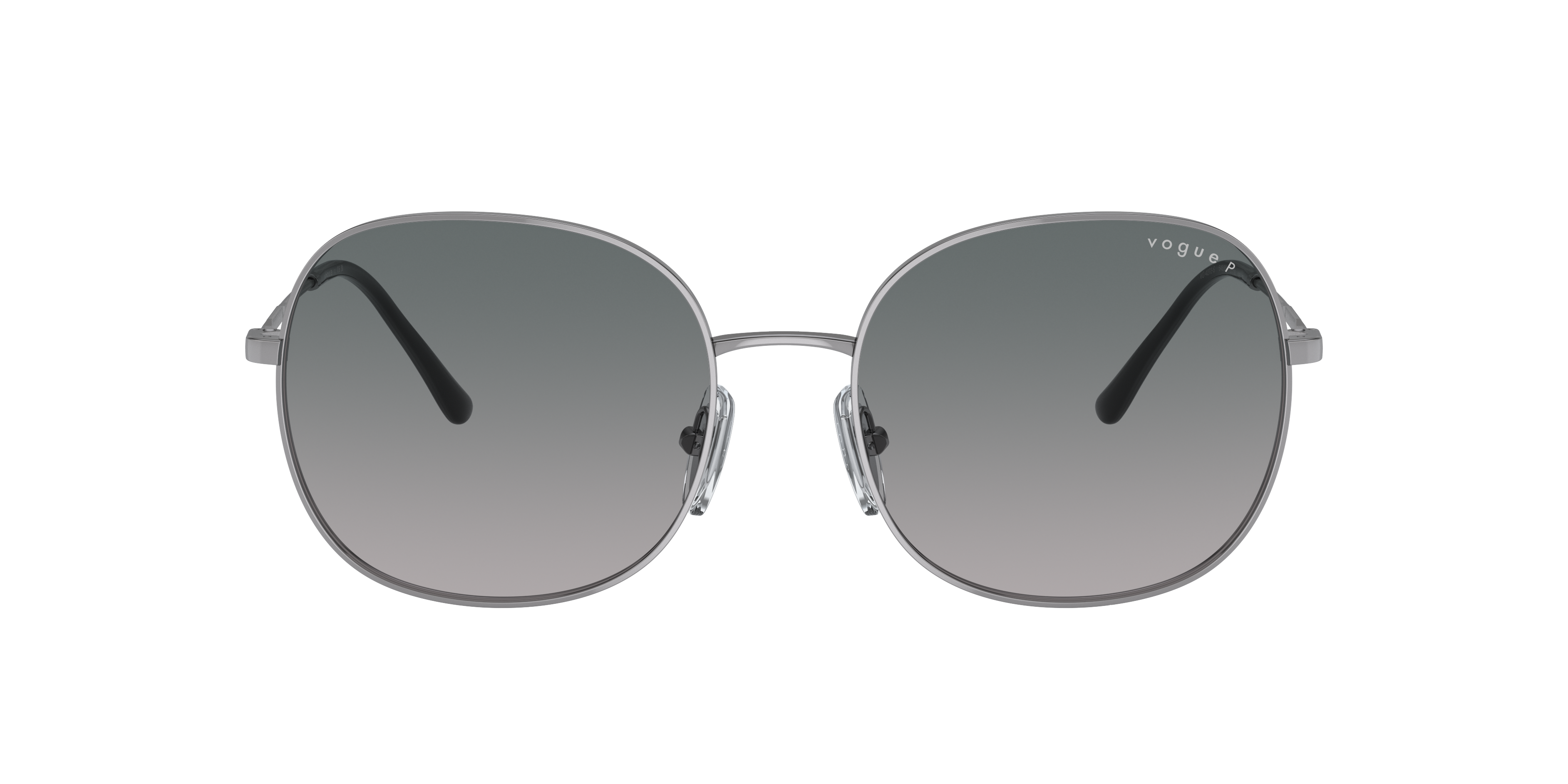 Shop Vogue Eyewear Woman Sunglasses Vo4272s In Polar Grey Gradient Blue