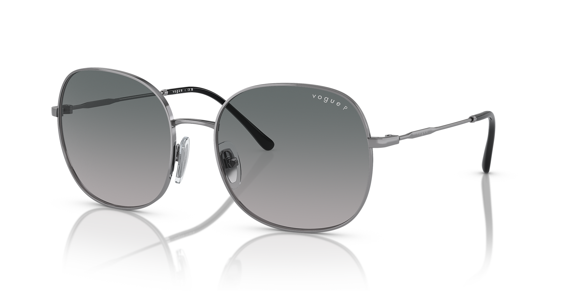 Vogue Eyewear VO4272S 57 Polar Grey Gradient Blue & Gunmetal Polarized