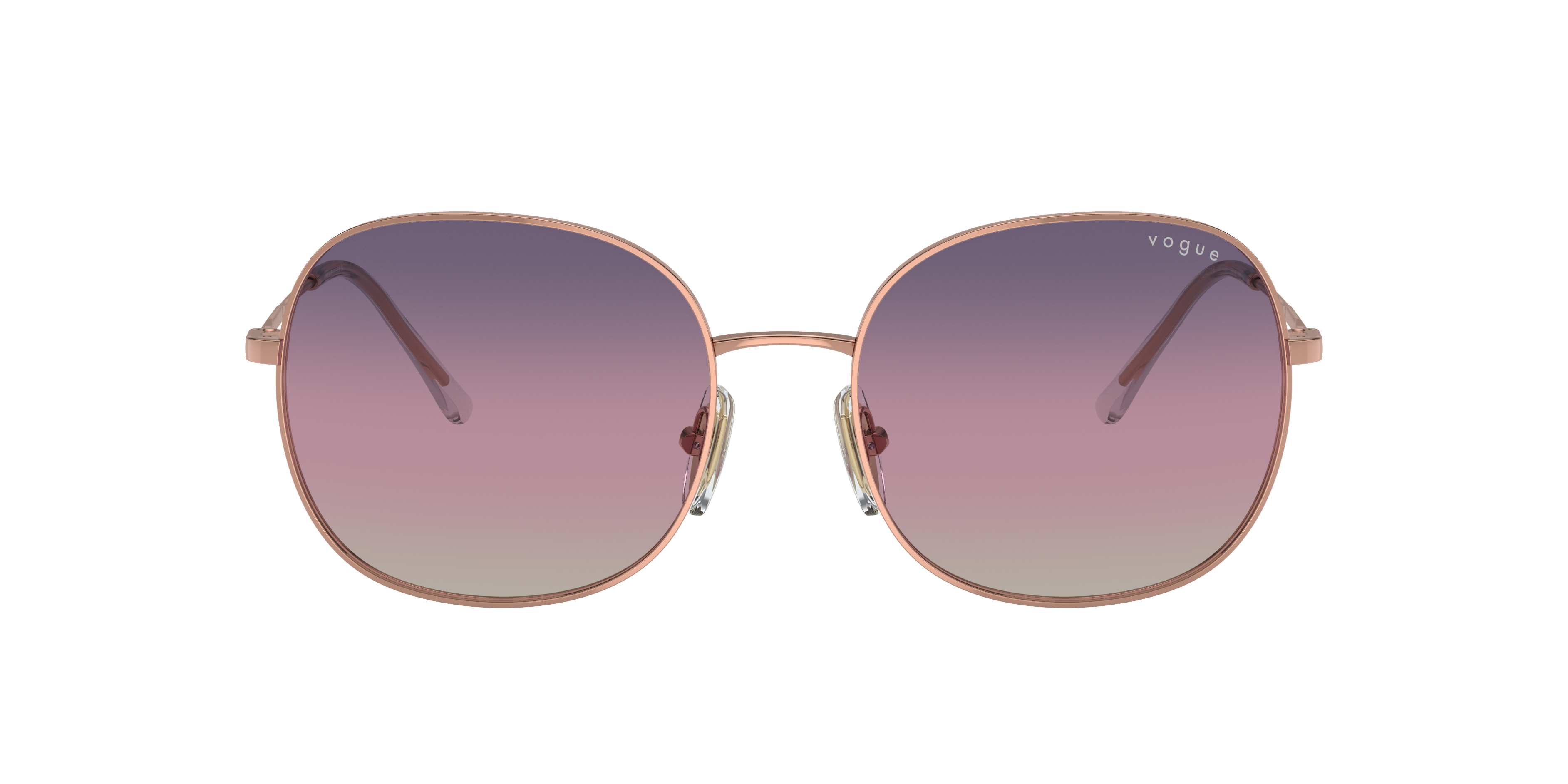 Shop Vogue Eyewear Woman Sunglasses Vo4272s In Trigradient Brown,violet,blue