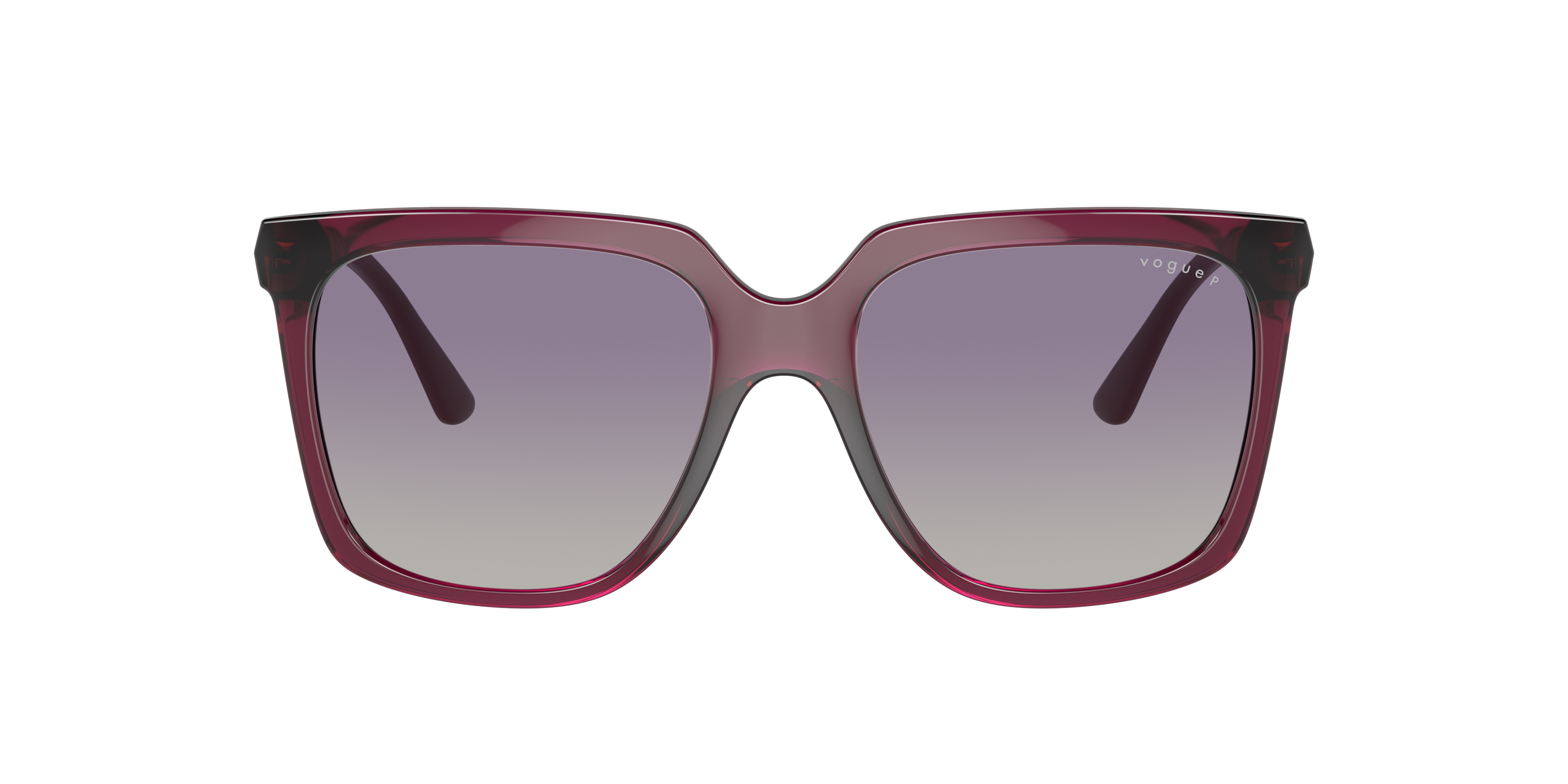 Shop Vogue Eyewear Woman Sunglasses Vo5476sb In Polar Grey Gradient Violet