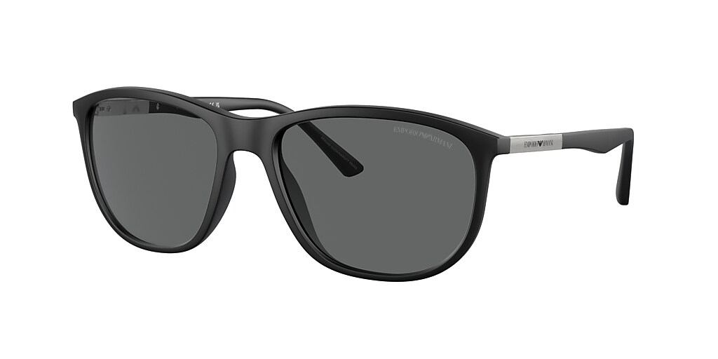 Emporio Armani Ea4201 58 Dark Grey & Matte Black Sunglasses 