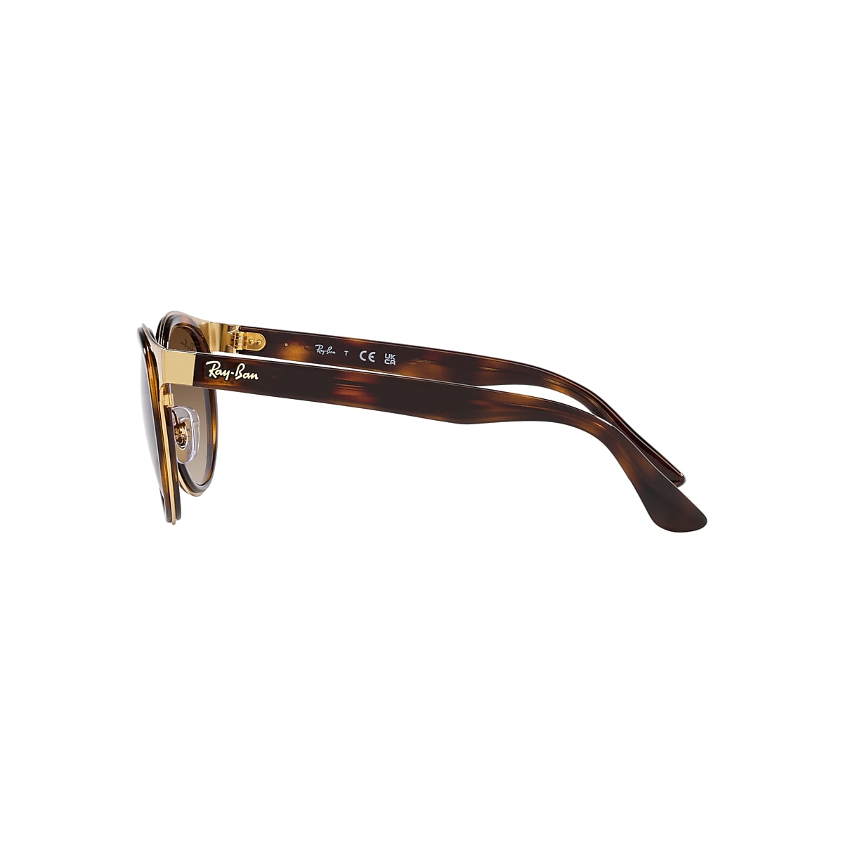 Ray-Ban RB3710 Bonnie 50 Brown & Havana On Gold Sunglasses