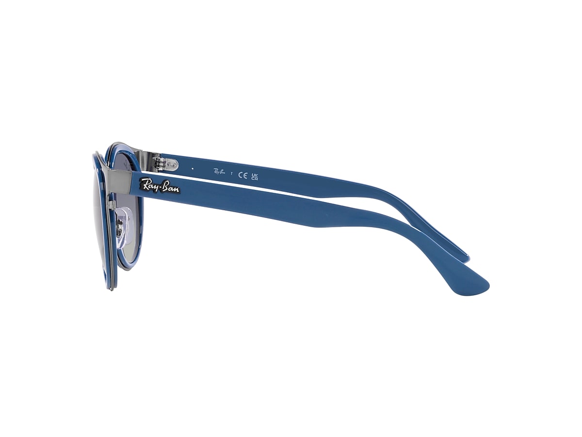 Ray-Ban RB3710 Bonnie 50 Grey/Blue & Light Blue On Gunmetal 