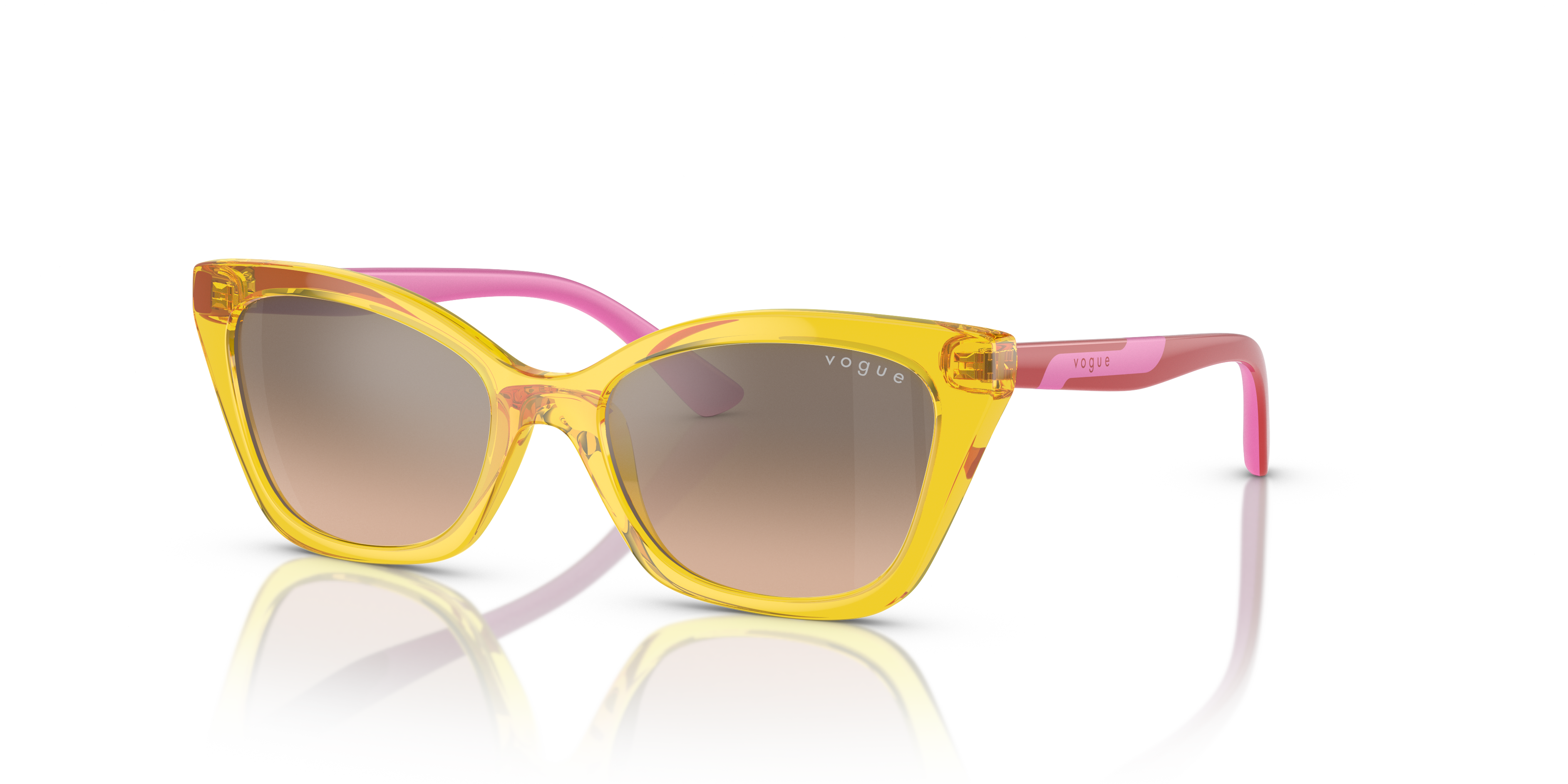 Vogue Eyewear VO5243SB 53 Brown Gradient & Dark Havana Sunglasses | Sunglass  Hut USA