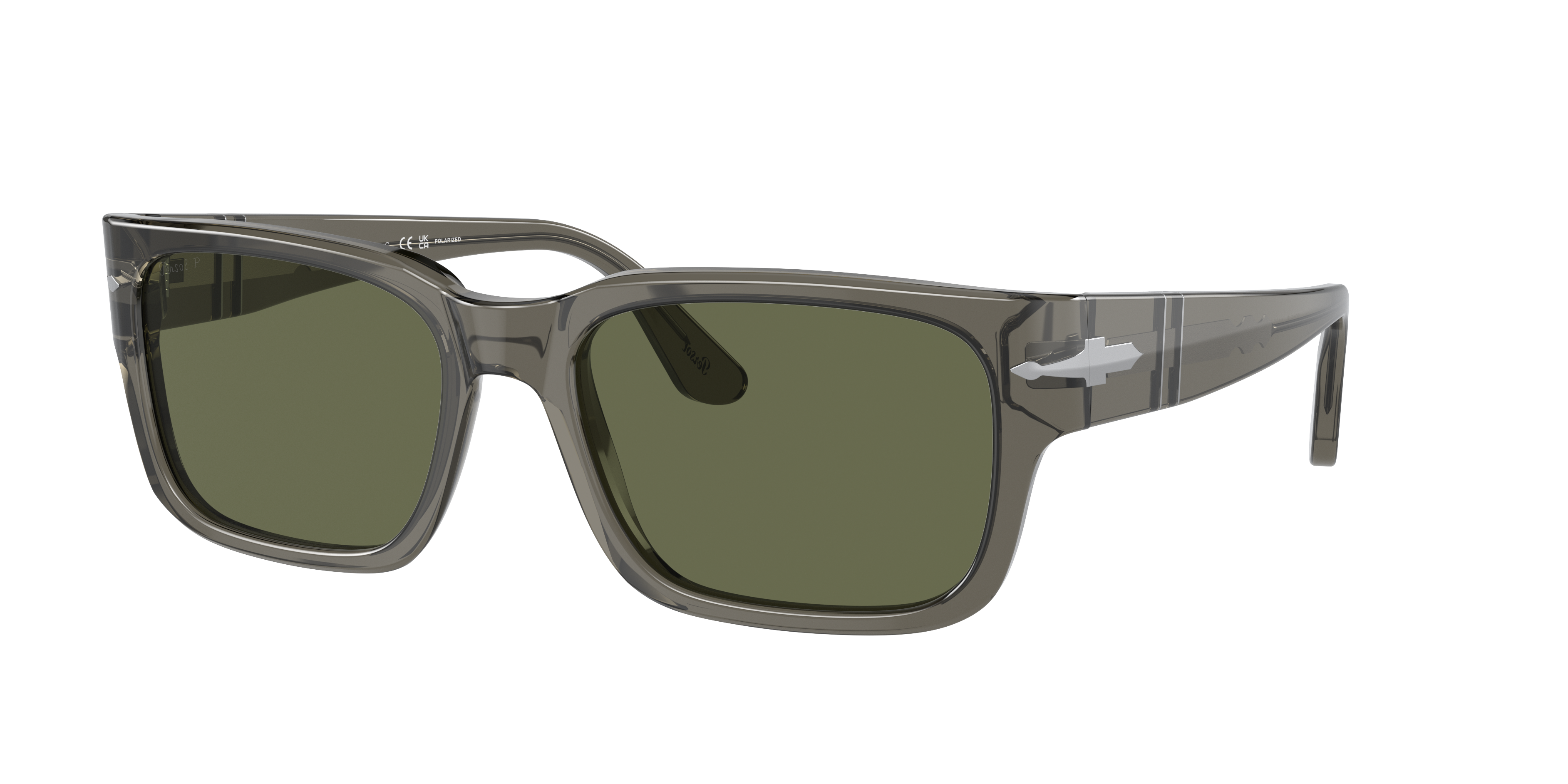 Persol Man Sunglasses Po3315s In Polarized Green