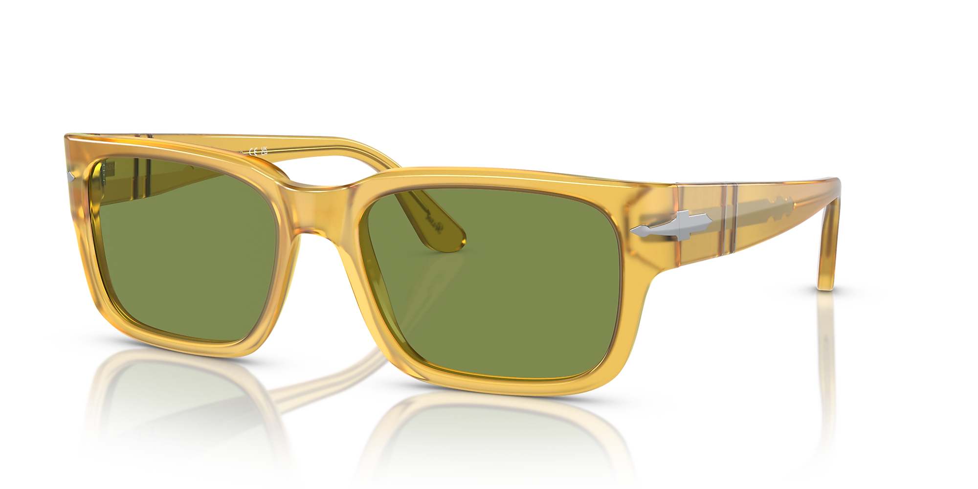 Persol PO3315S 55 Green & Miele Sunglasses Sunglass Hut USA