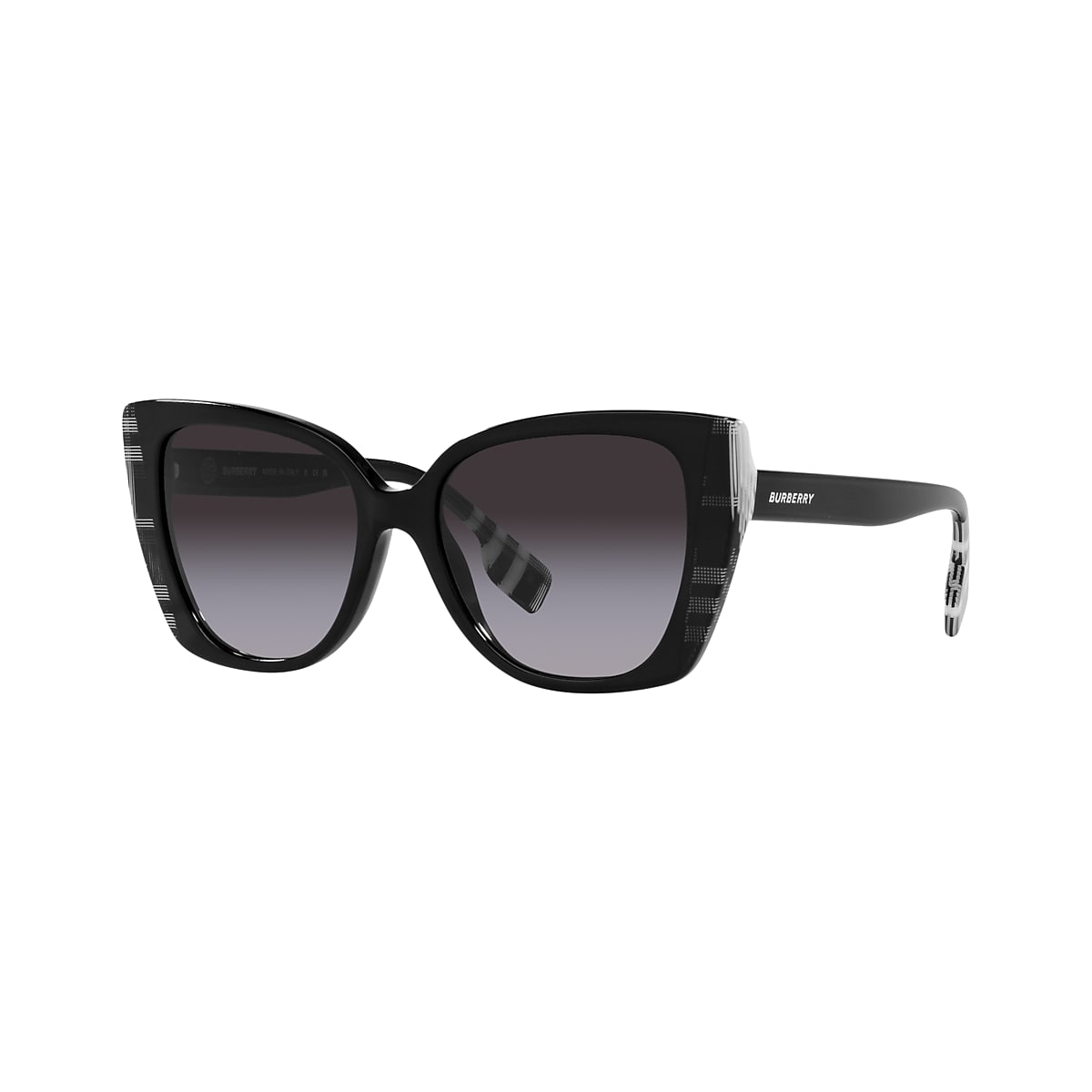 Burberry JB4340 50 Grey Gradient & Red Sunglasses