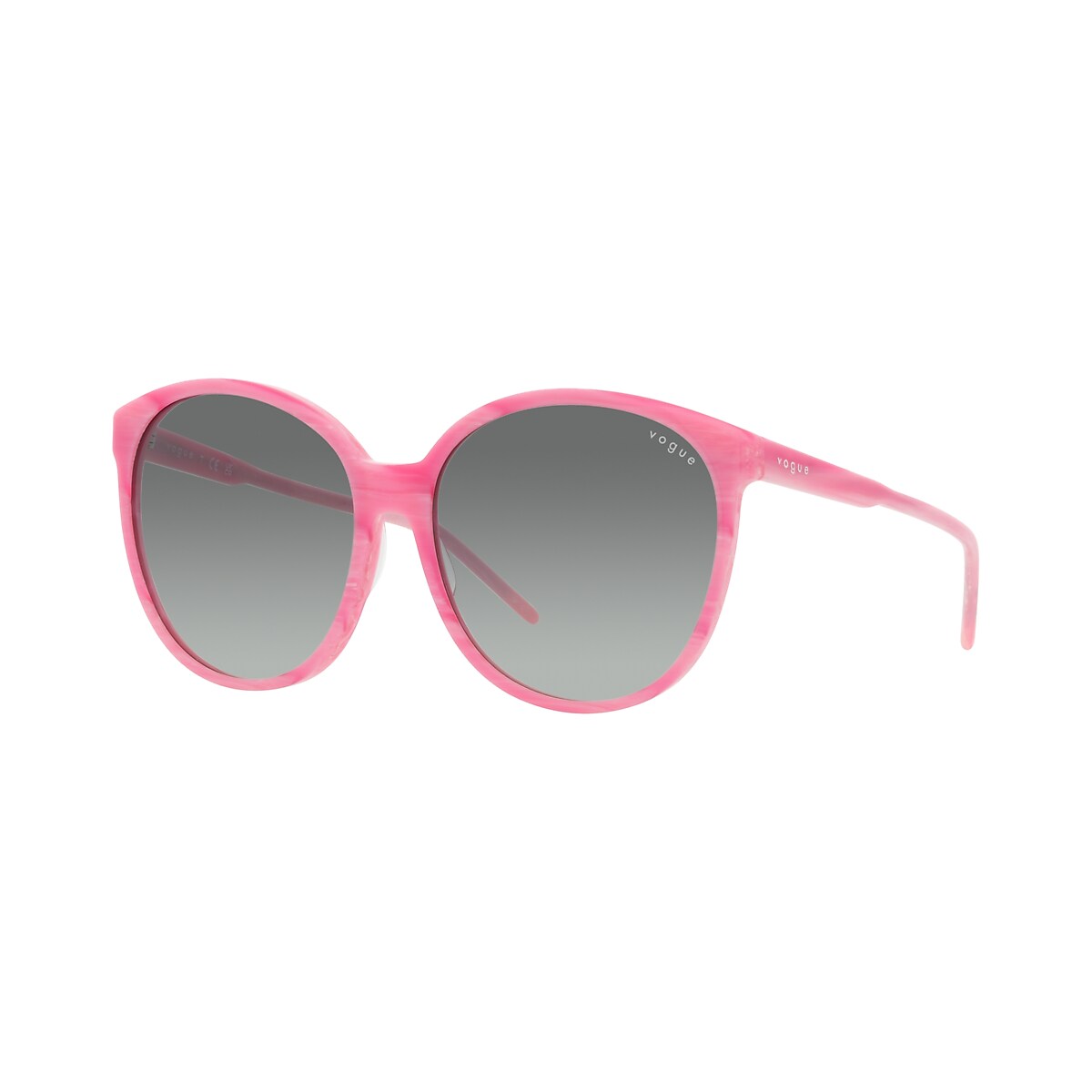 Óculos de Sol Vogue VO5504SL 247714 Vermelho Lente Rosa Degradê Tam 57