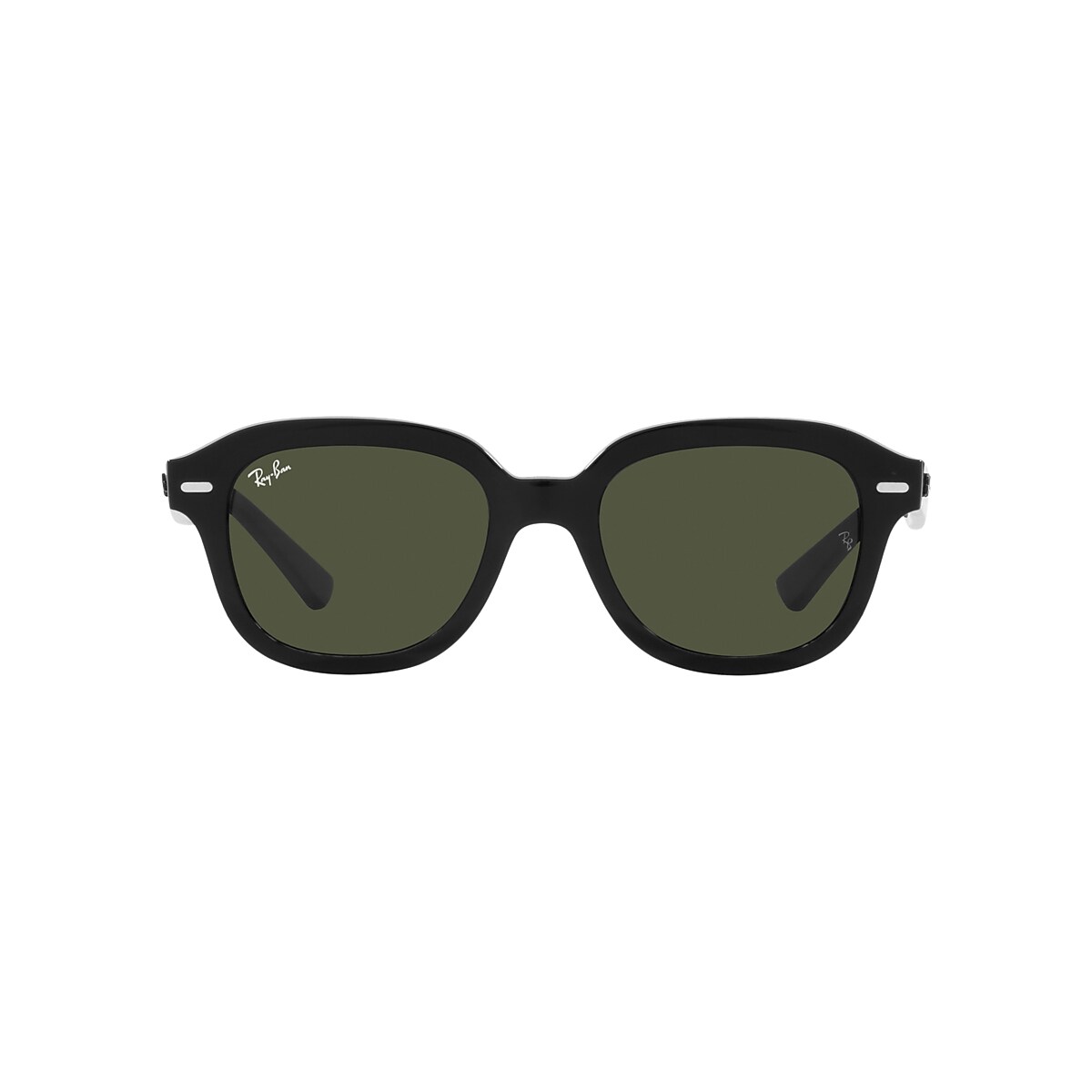 Ray-Ban RB4398 Erik 53 Green & Black Sunglasses | Sunglass Hut USA