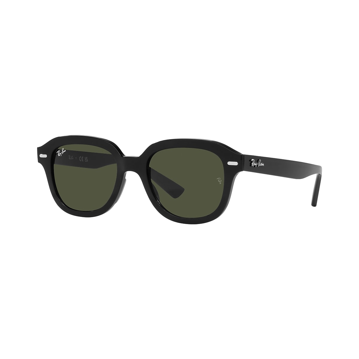 Ray-Ban RB4398 Erik 53 Green & Black Sunglasses | Sunglass Hut USA