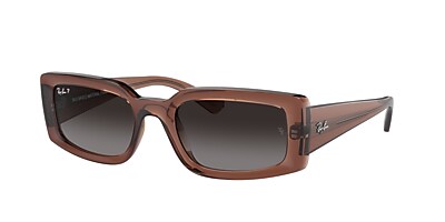 Ray-Ban RB4395 Kiliane Bio-Based 54 Grey & Transparent Brown