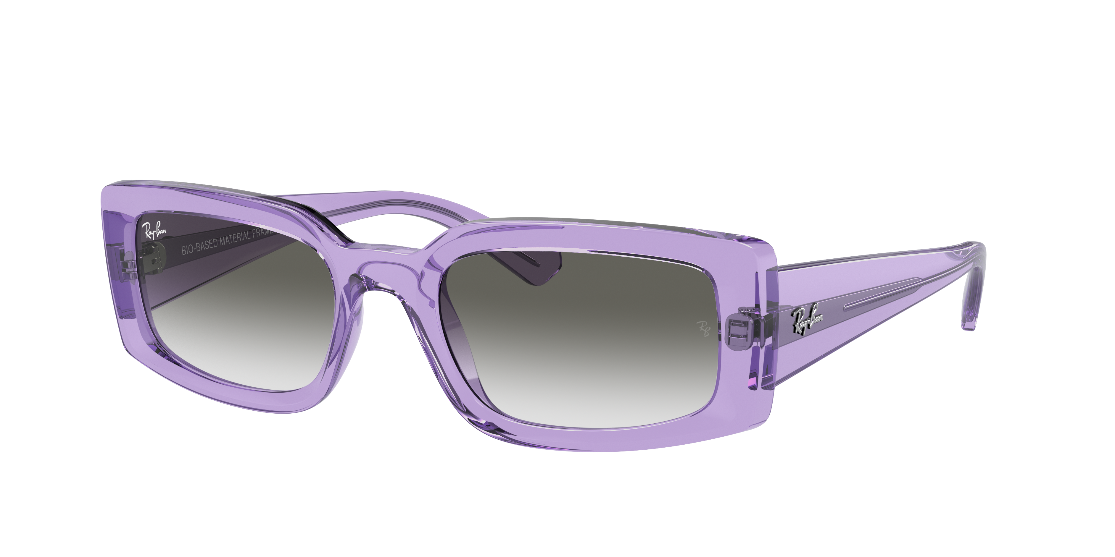 Ray Ban Ray-ban Kiliane 54mm Gradient Pillow Sunglasses In Purple