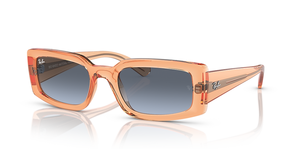 Ray-Ban RB4408 Magellan Bio-Based 54 Light Violet/Rose Gold & Transparent  Pink Sunglasses