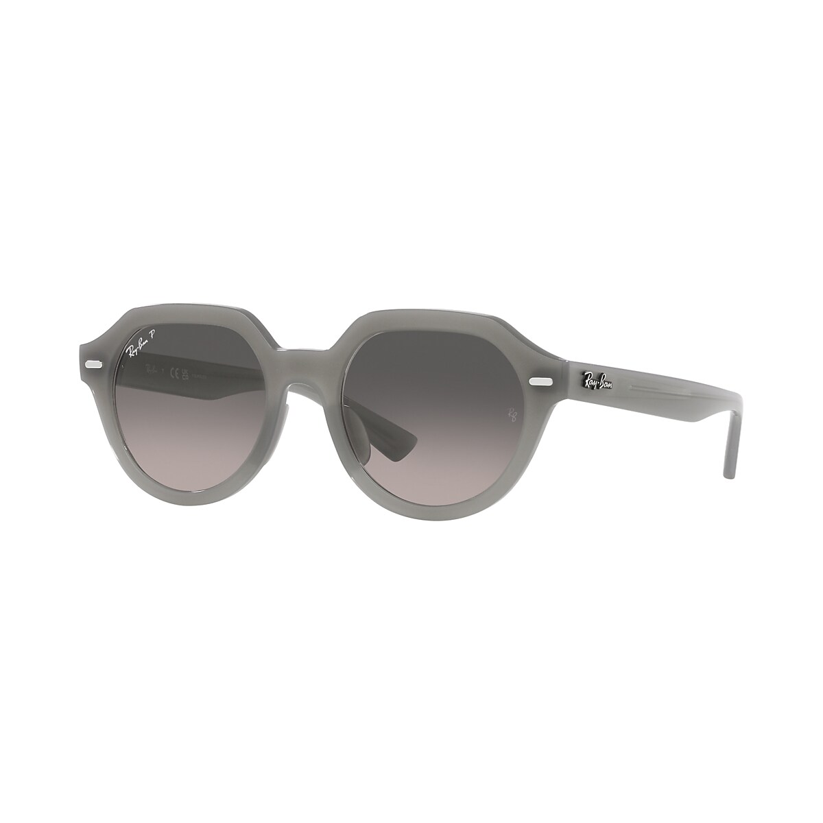 RAY-BAN RB4399 Opal Grey - Unisex Sunglasses, Grey Lens