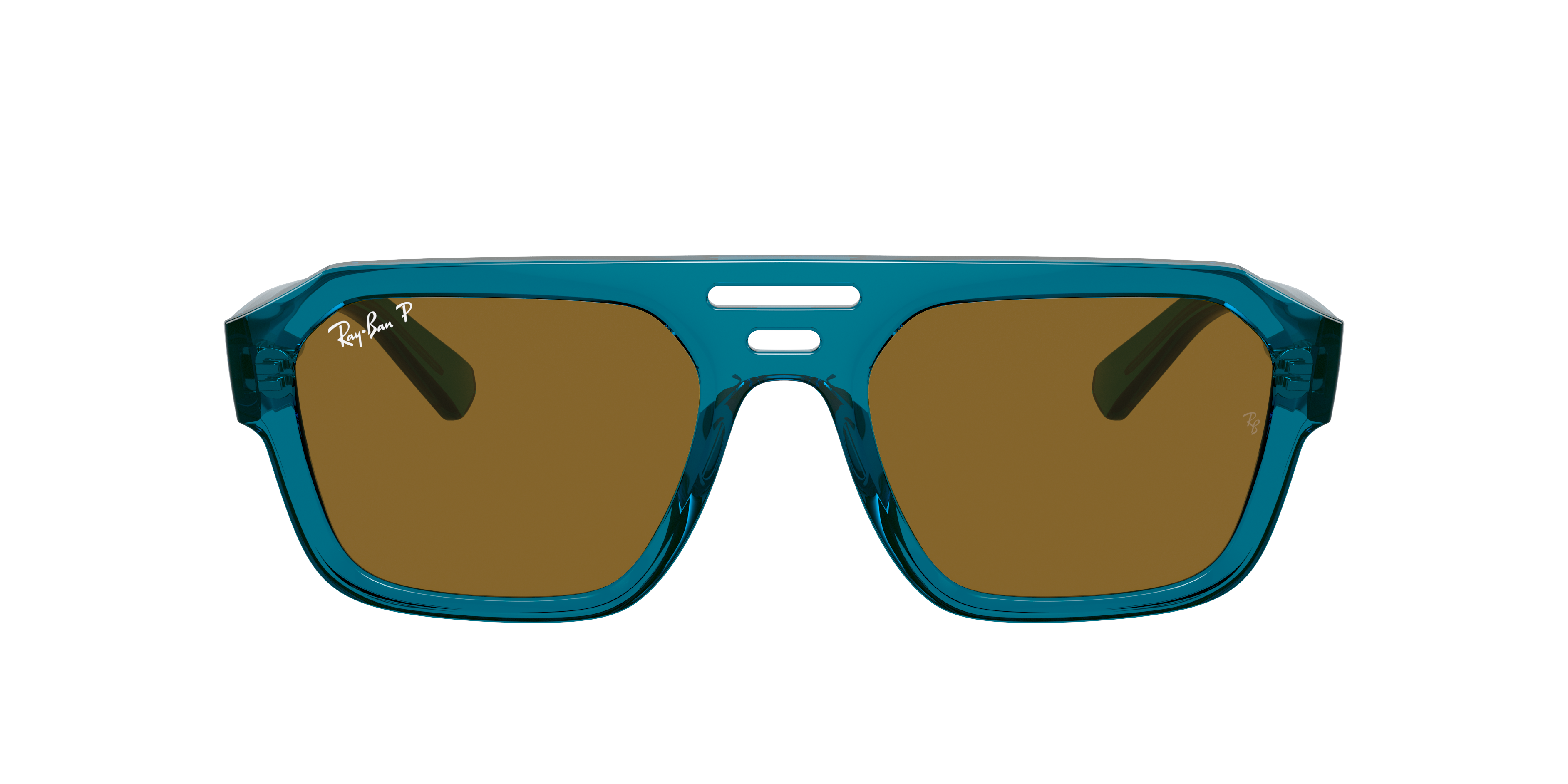 Shop Ray Ban Ray In Dark Brown