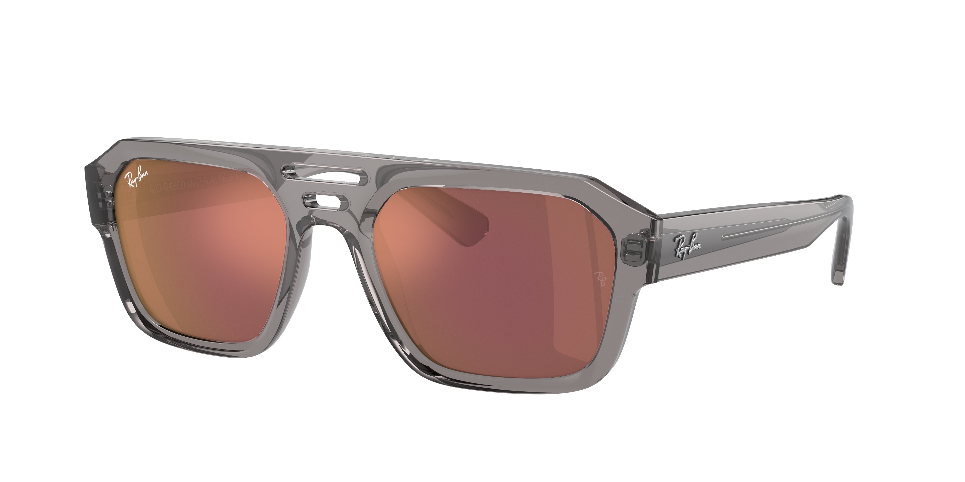 Shop Ray Ban Ray In Dark Violet,red