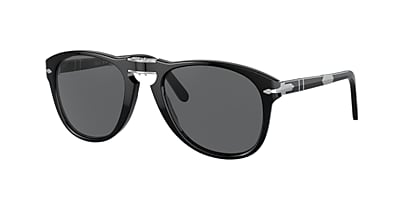 Persol PO0714SM 714SM Steve McQueen 54 Dark Grey Black