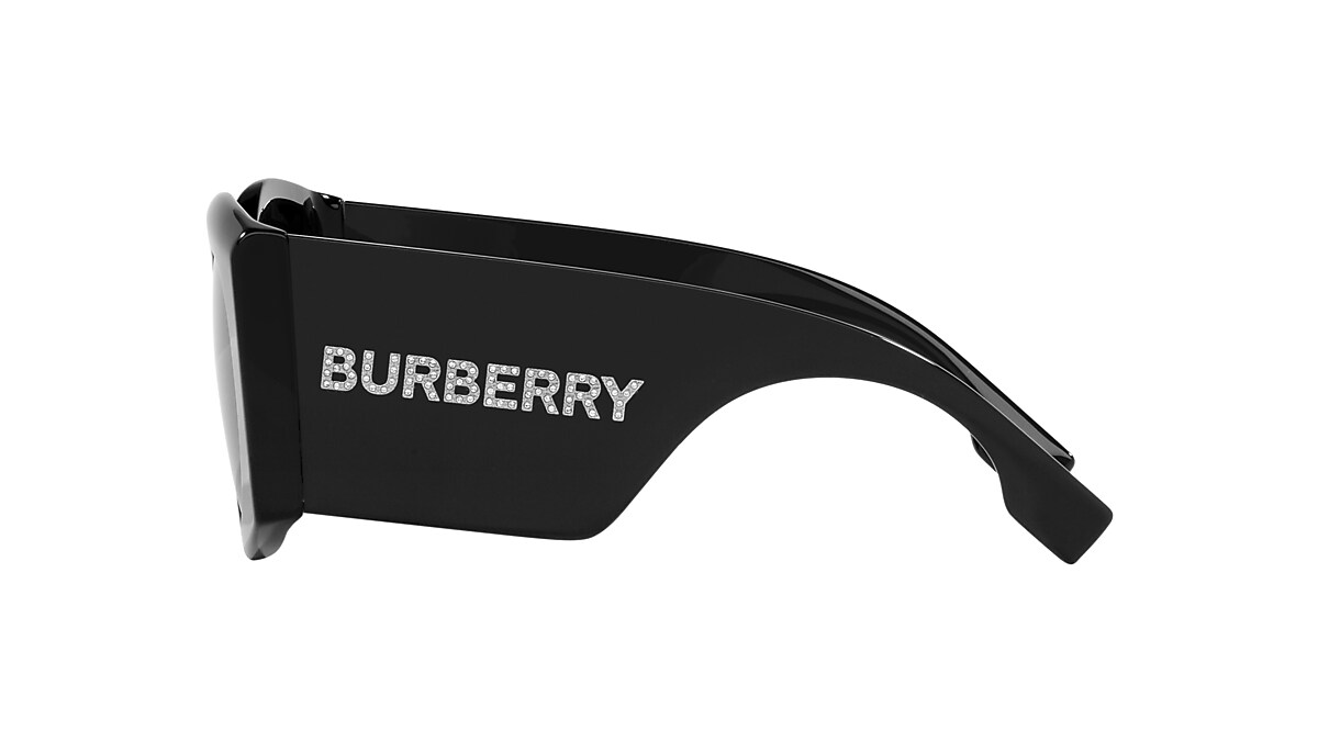 Burberry BE4388U Madeline 55 Dark Grey & Black Sunglasses 