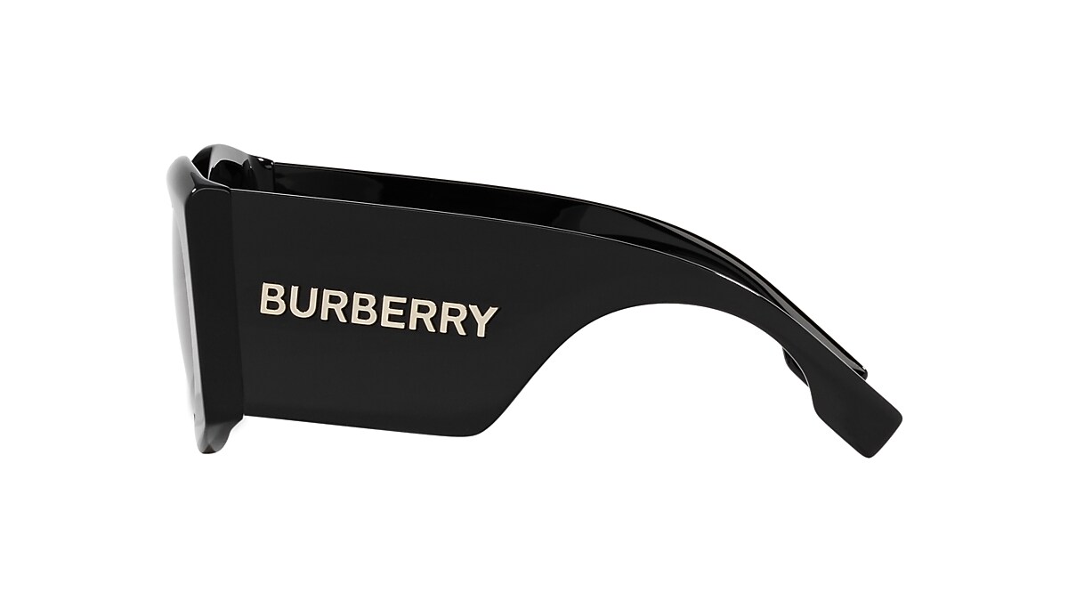 Burberry BE4388U Madeline 55 Grey Gradient & Black Sunglasses 
