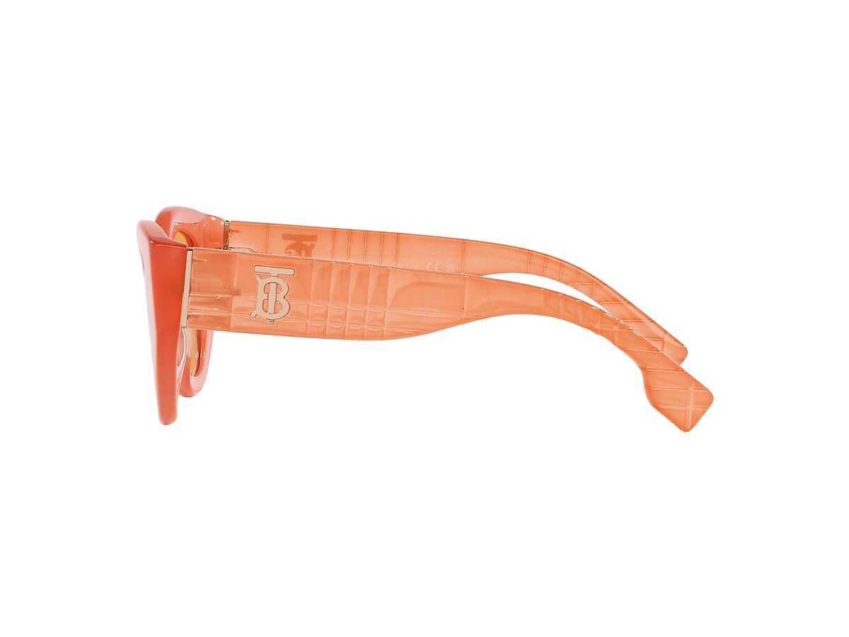 Burberry BE4390 Meadow M (47 - 25) with Orange lenses and 