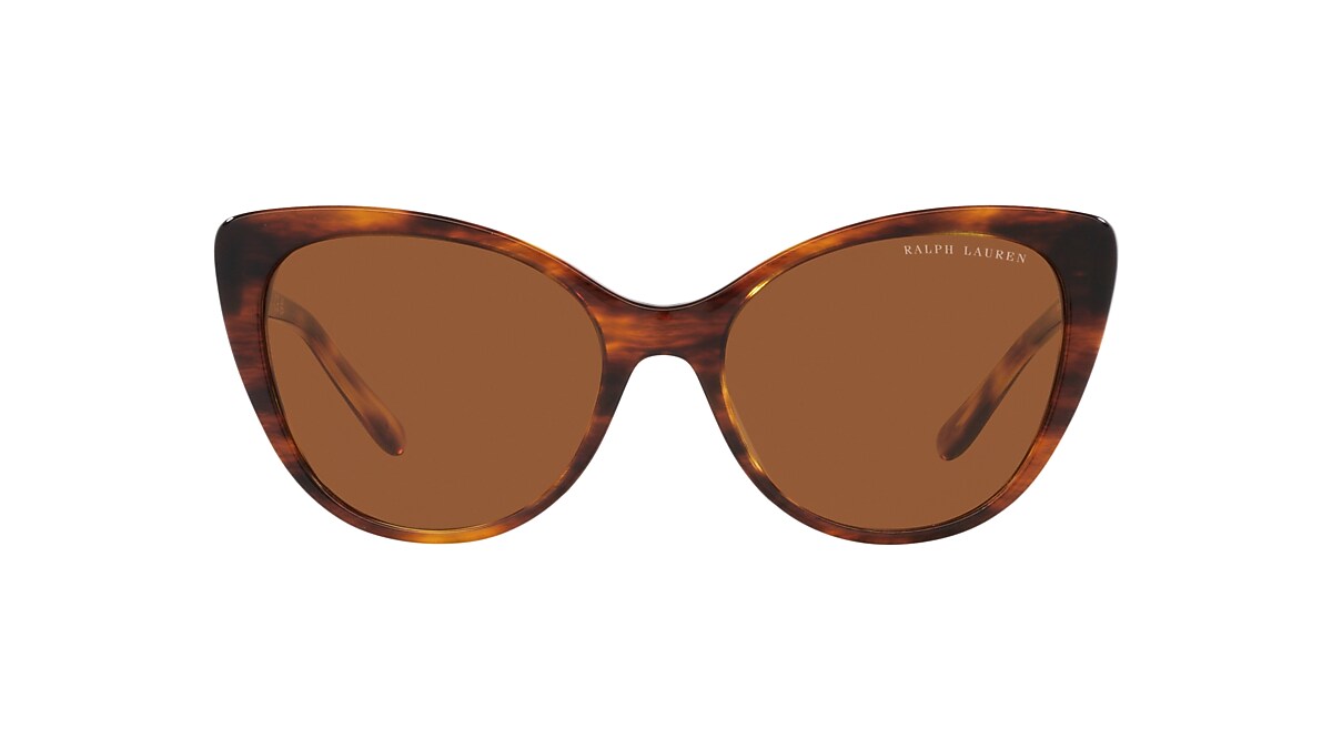 Ralph Lauren RL8215BU 56 Gradient Brown & Stripped Havana
