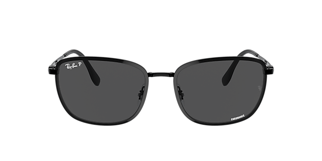Ray-Ban RB3705 Chromance 57 Grey & Gunmetal Polarized Sunglasses