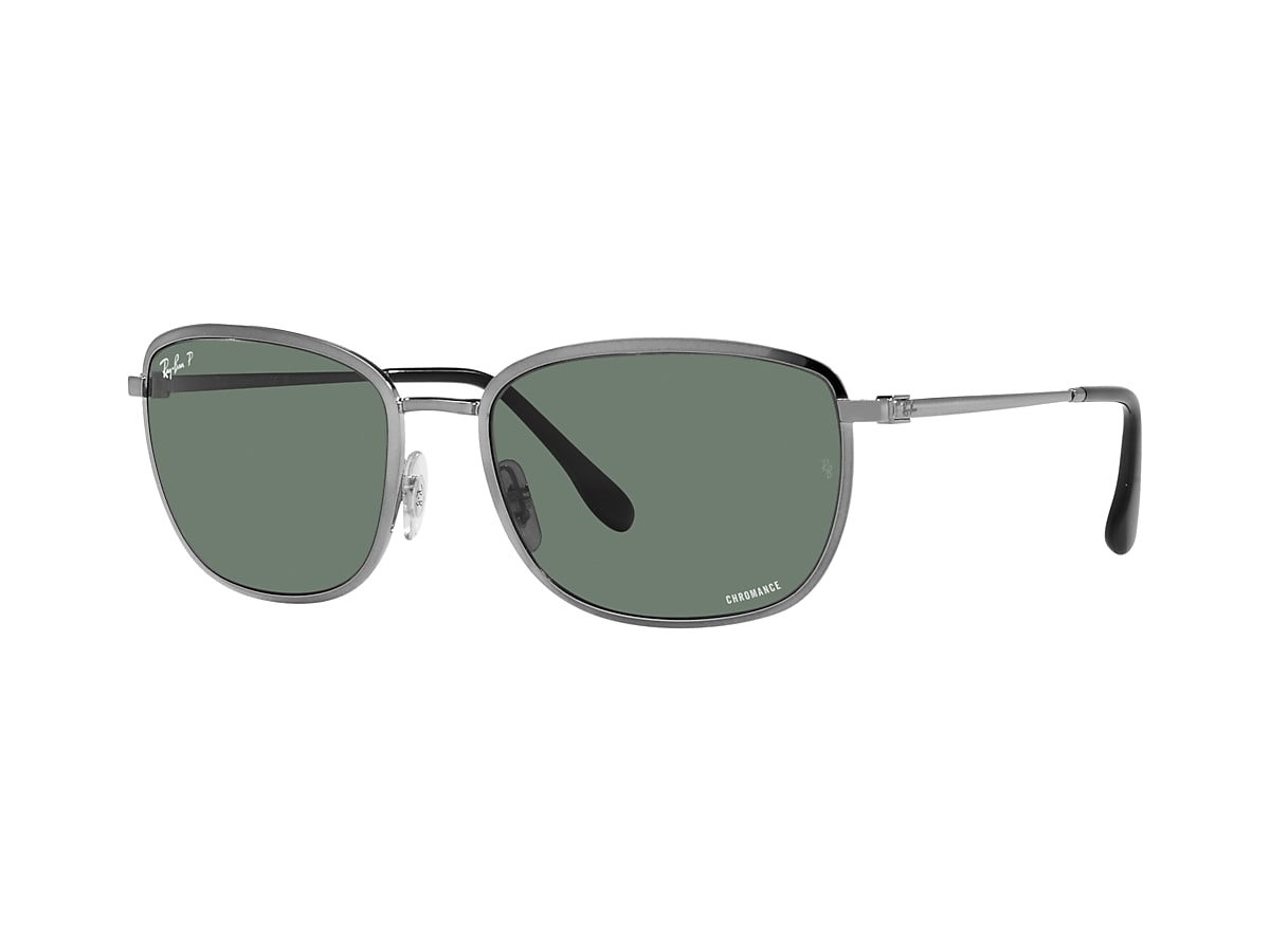 Ray-Ban RB3705 Chromance 57 Grey & Gunmetal Polarized