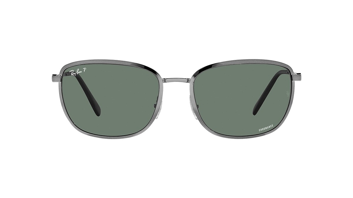Ray-Ban RB3705 Chromance 57 Grey & Gunmetal Polarized Sunglasses  
