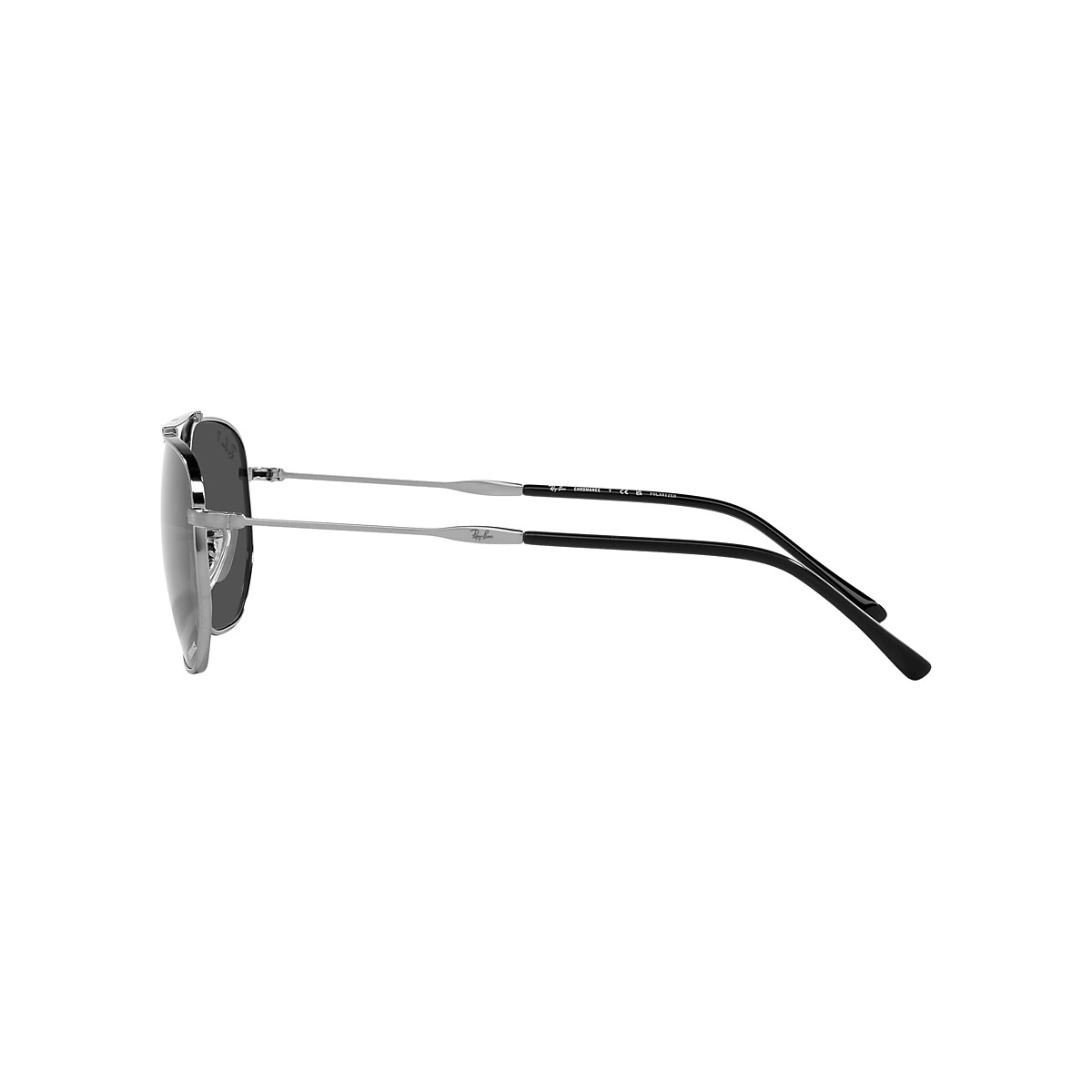 Ray-Ban RB3707 57 Grey & Gunmetal Polarized Sunglasses | Sunglass 