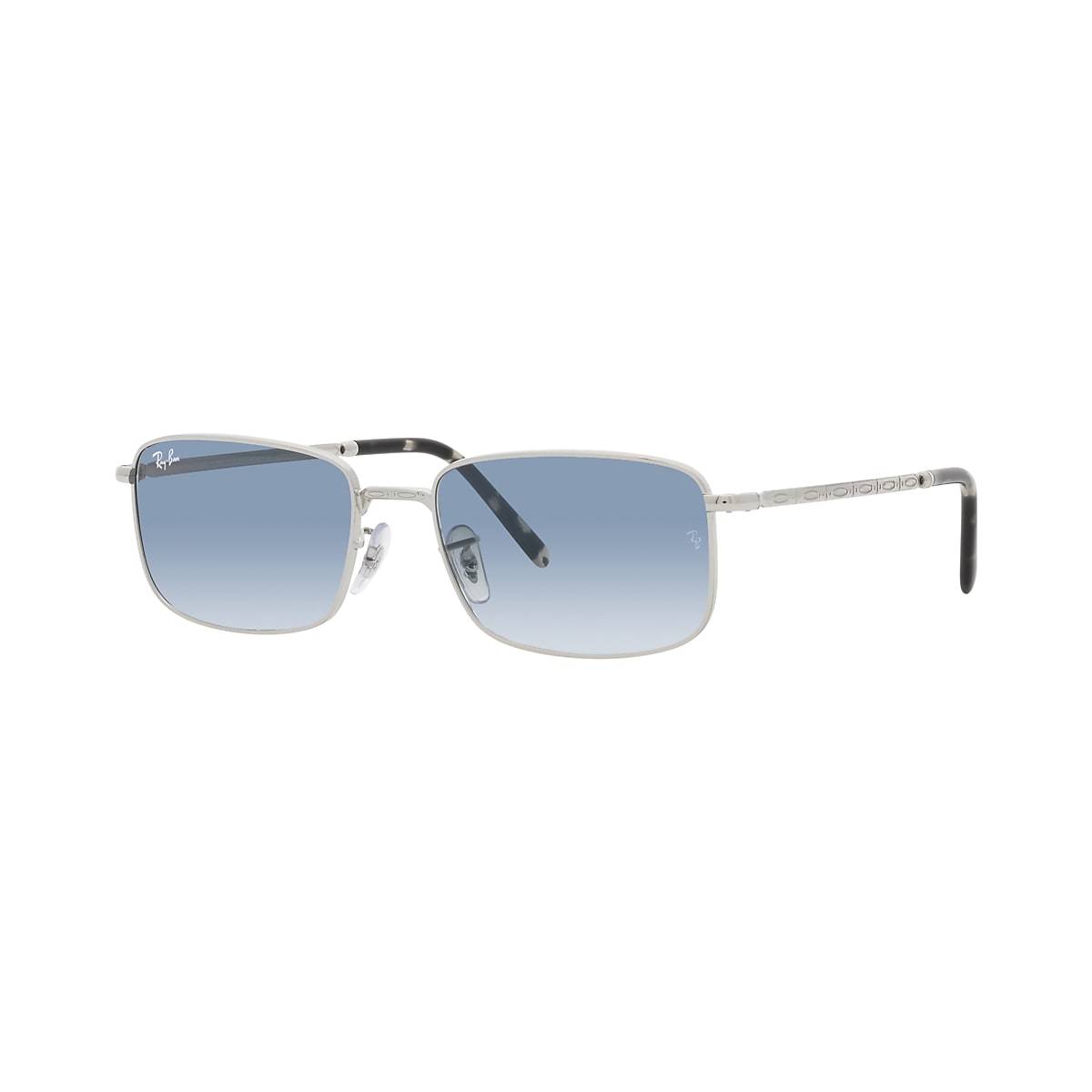 Ray-Ban RB3717 57 Blue & Silver Sunglasses | Sunglass Hut Canada