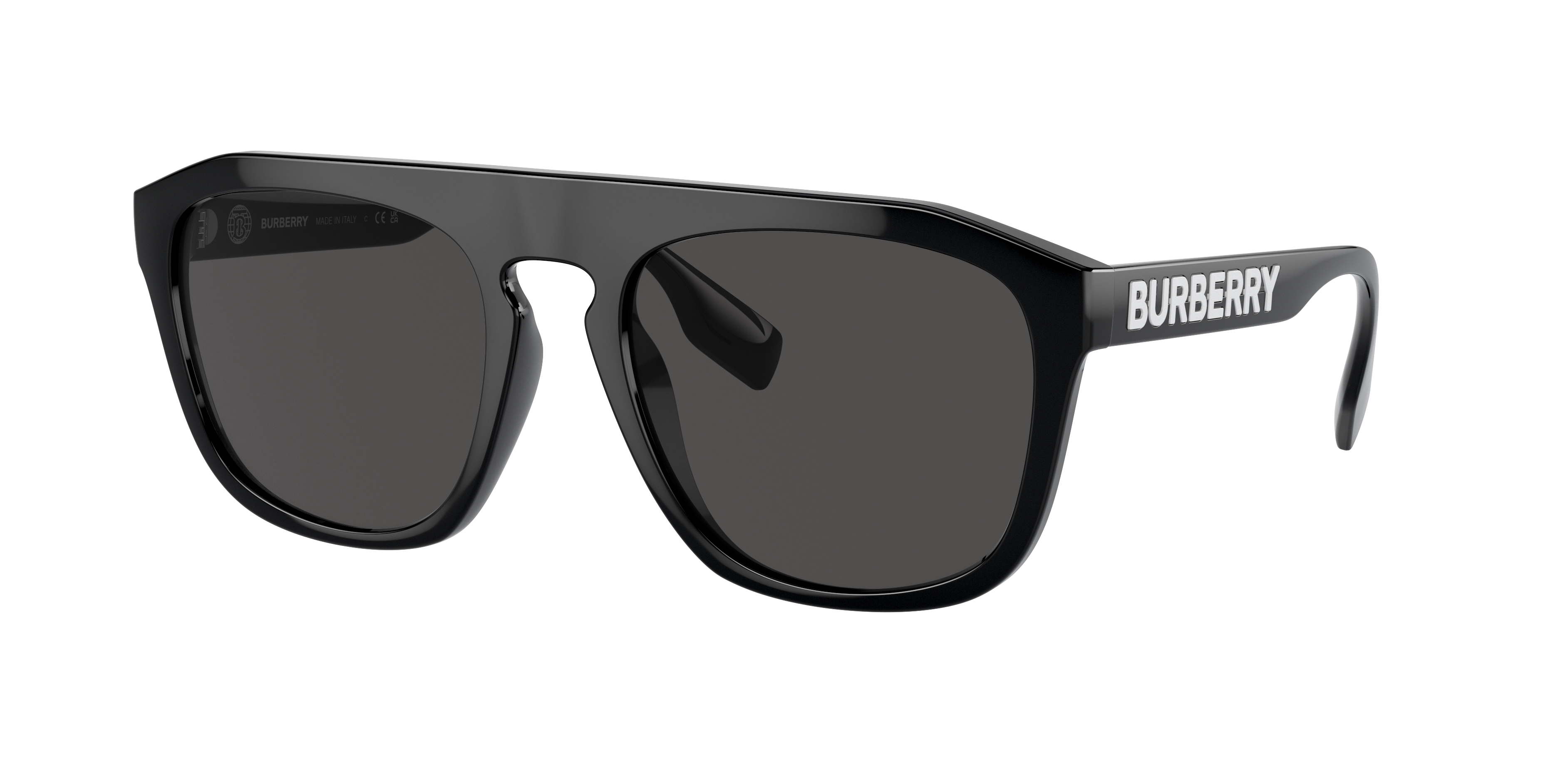 Burberry Man Sunglasses Be4396u Wren In Dark Grey