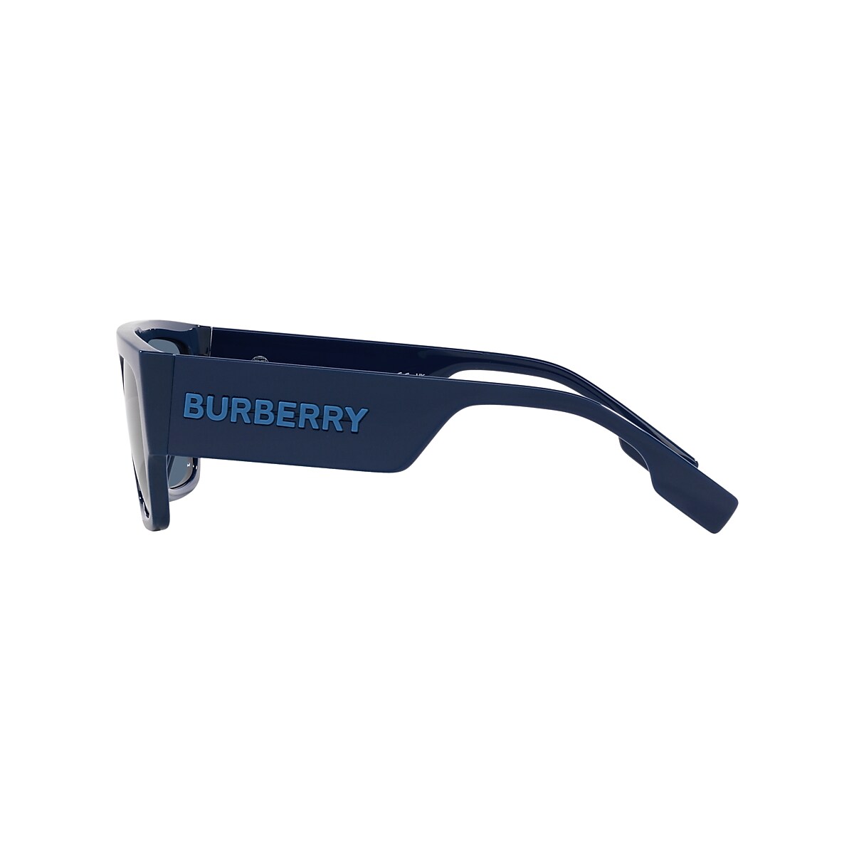 BURBERRY BE4397U Micah Blue - Man Luxury Sunglasses, Dark Blue Lens