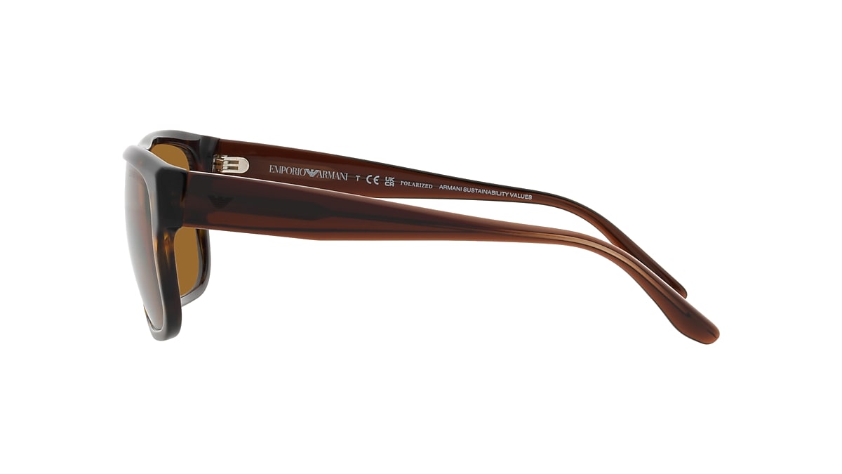 Emporio Armani EA4197 57 Brown Polarized & Havana Polarized  